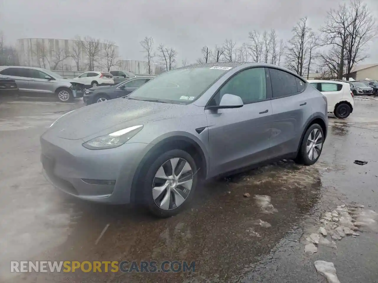 1 Photograph of a damaged car 7SAYGDEE9RA289825 TESLA MODEL Y 2024