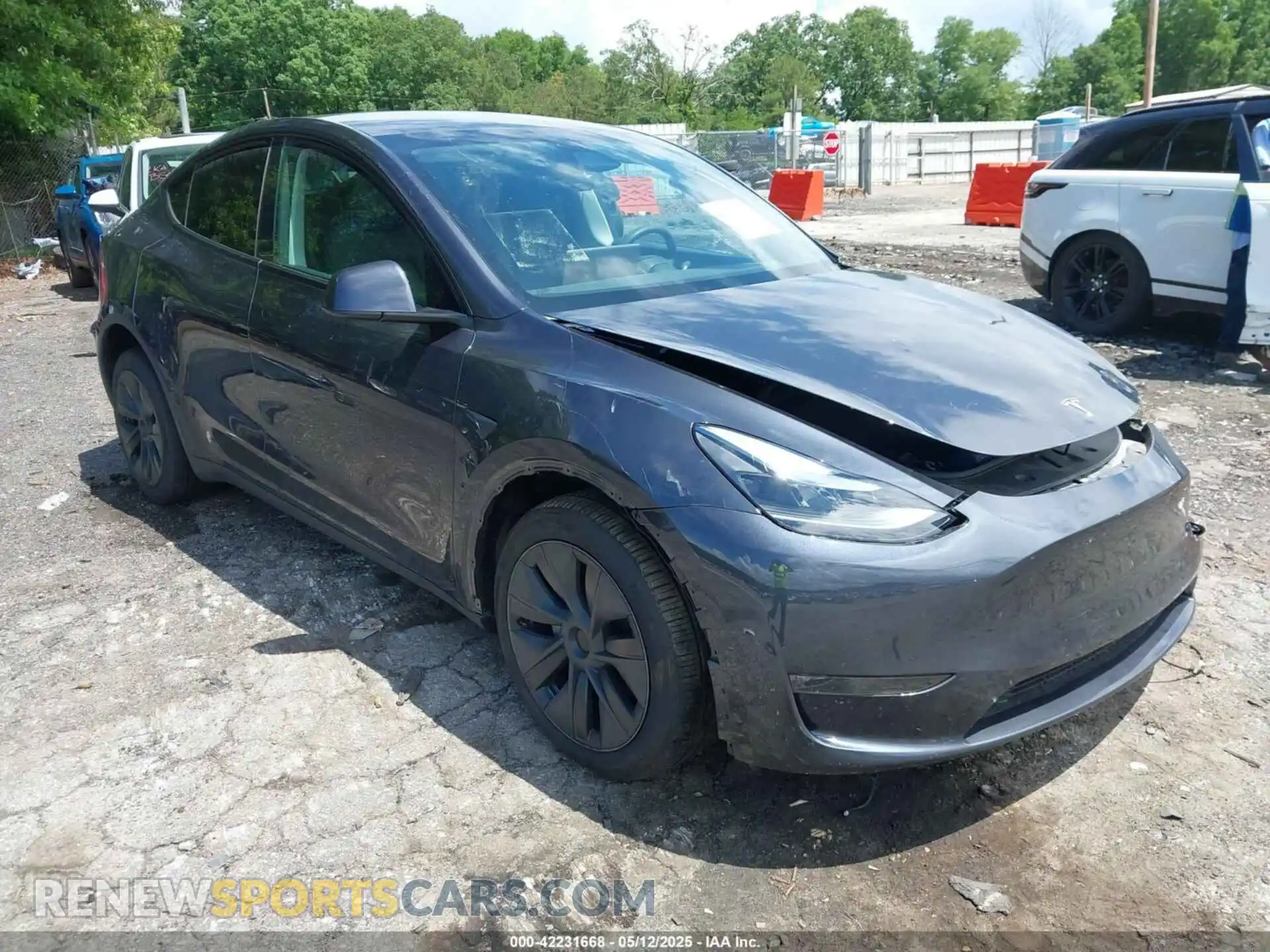 1 Photograph of a damaged car 7SAYGDEE9RA306574 TESLA MODEL Y 2024