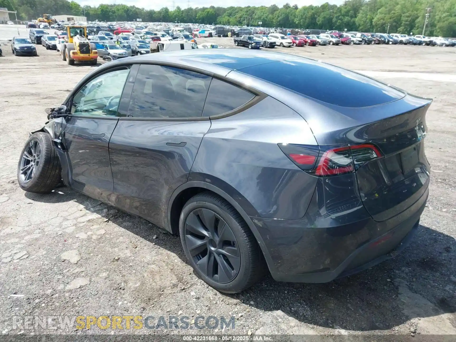 3 Photograph of a damaged car 7SAYGDEE9RA306574 TESLA MODEL Y 2024