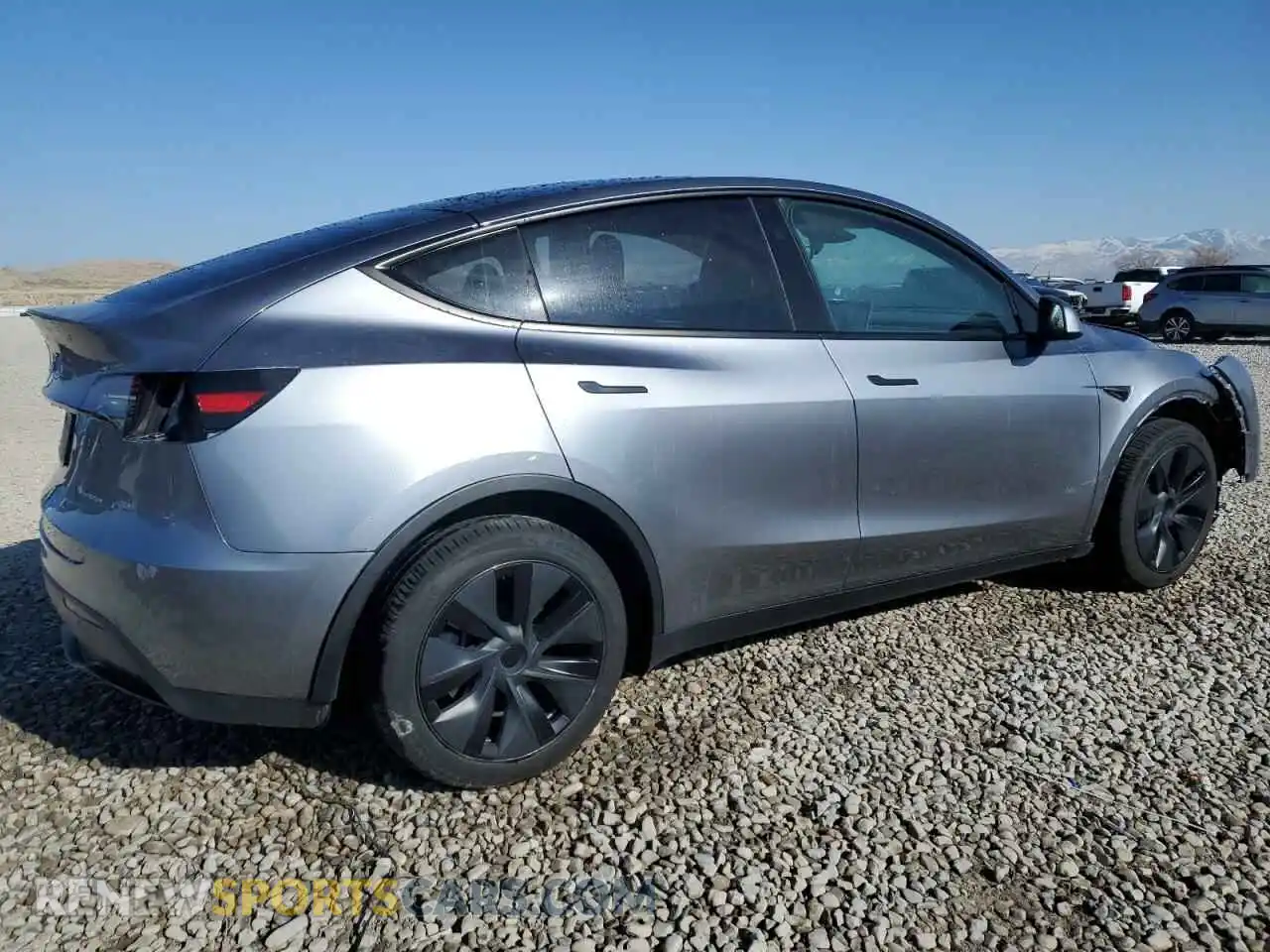 3 Photograph of a damaged car 7SAYGDEE9RA319650 TESLA MODEL Y 2024