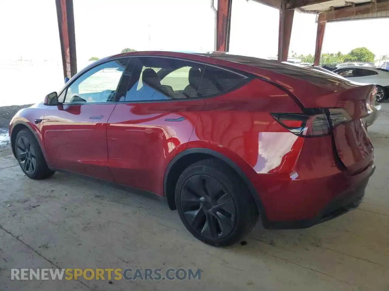 2 Photograph of a damaged car 7SAYGDEE9RA326341 TESLA MODEL Y 2024