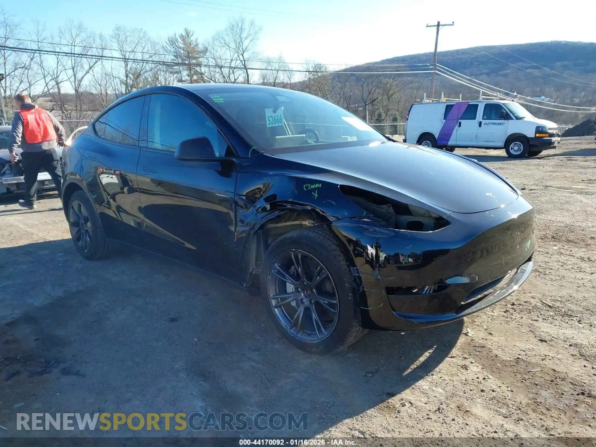 1 fotografías del automóvil dañado 7SAYGDEE9RA329532 TESLA MODEL Y 2024