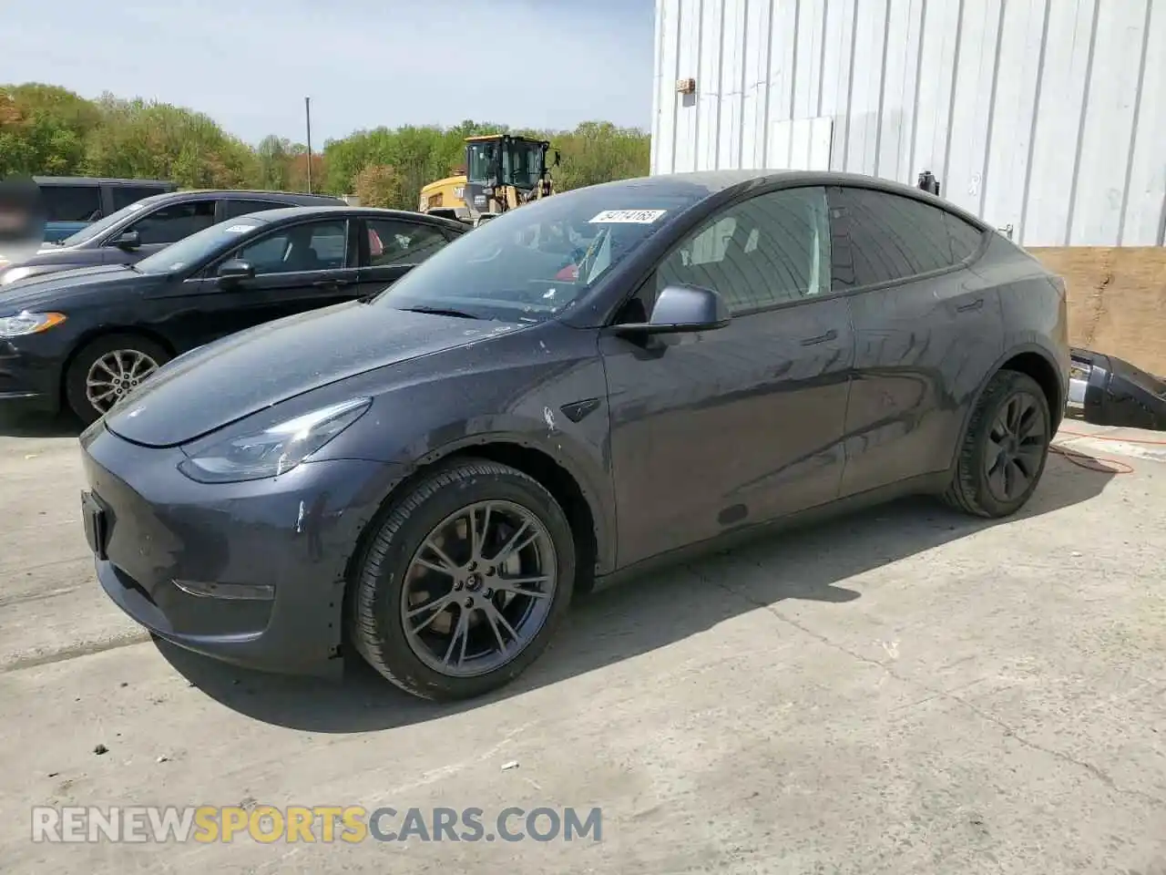 1 Photograph of a damaged car 7SAYGDEE9RA329658 TESLA MODEL Y 2024
