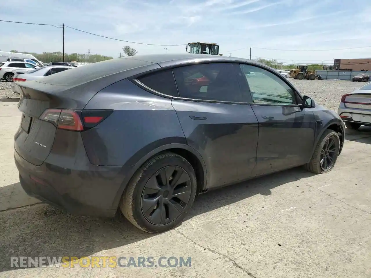3 Photograph of a damaged car 7SAYGDEE9RA329658 TESLA MODEL Y 2024