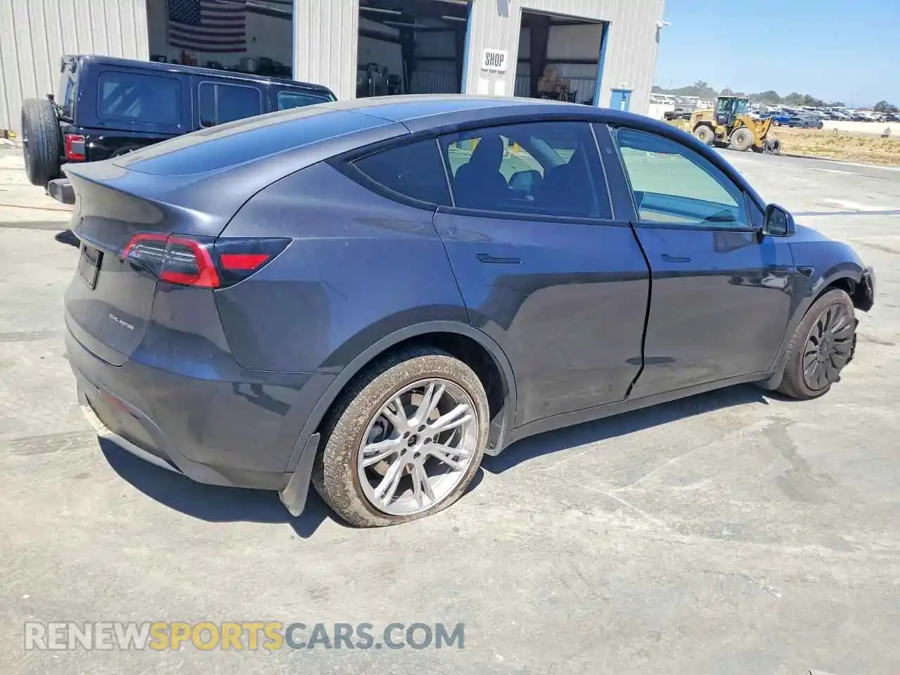 3 Photograph of a damaged car 7SAYGDEE9RF009467 TESLA MODEL Y 2024