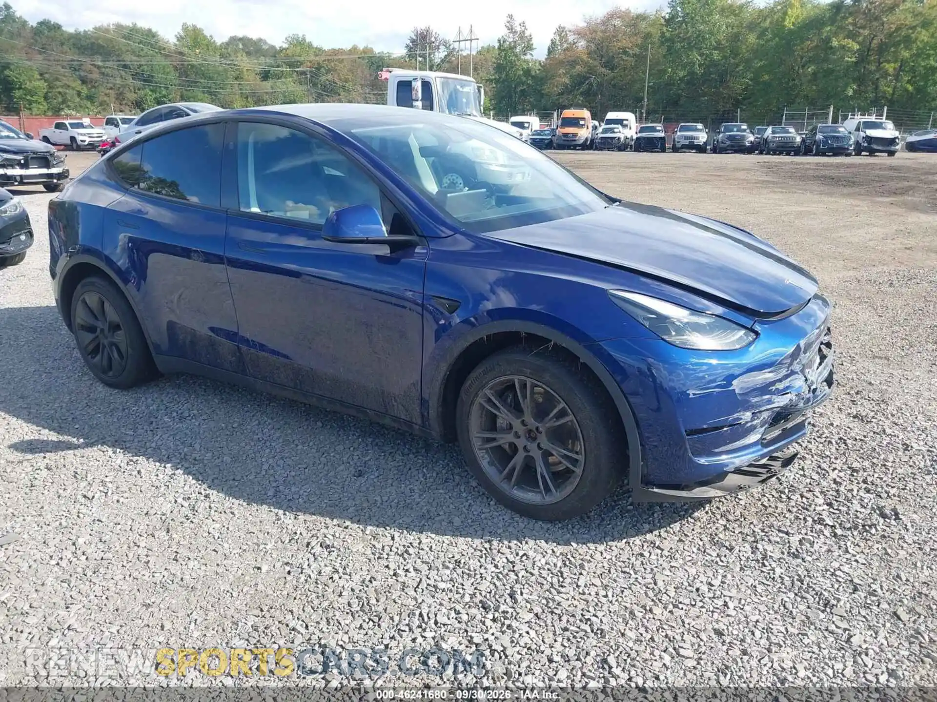 1 Фотография поврежденного автомобиля 7SAYGDEE9RF129835 TESLA MODEL Y 2024