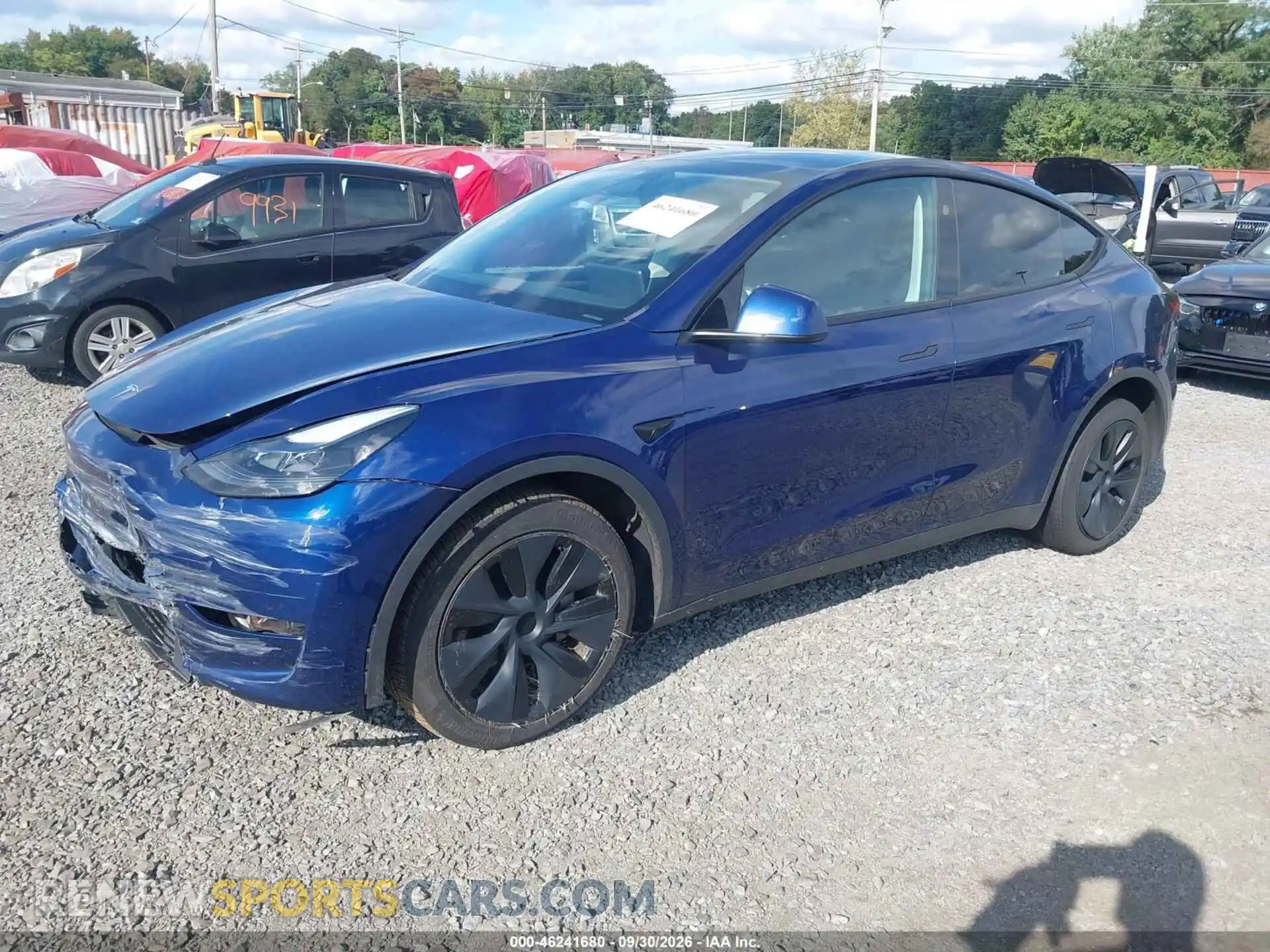 2 Фотография поврежденного автомобиля 7SAYGDEE9RF129835 TESLA MODEL Y 2024