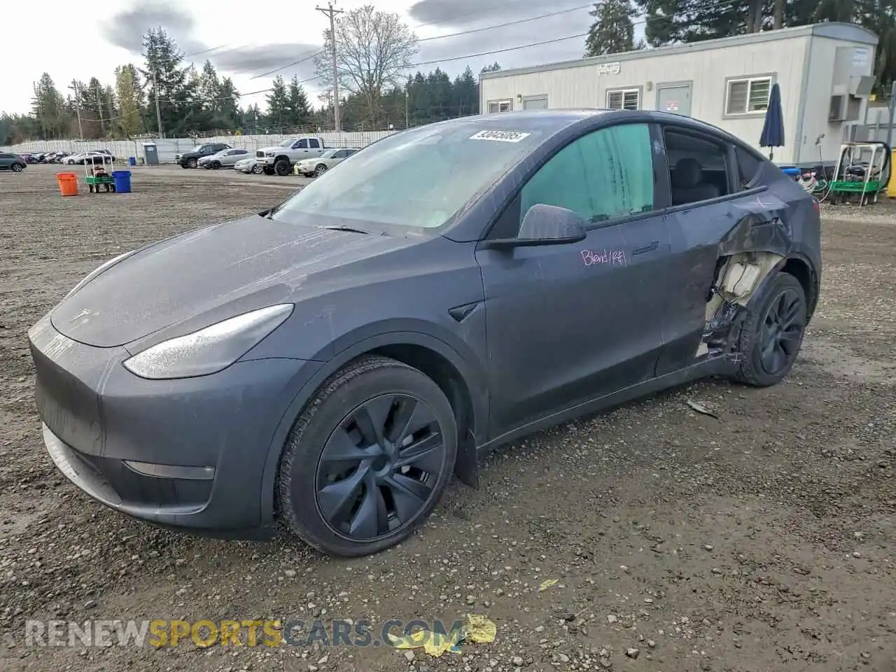 1 fotografías del automóvil dañado 7SAYGDEE9RF178968 TESLA MODEL Y 2024