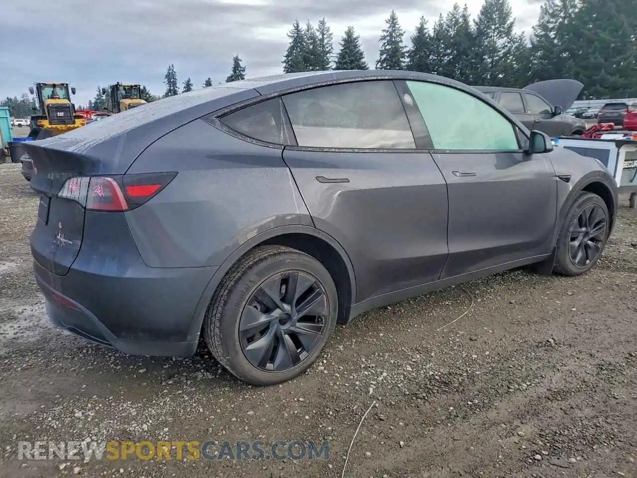 3 fotografías del automóvil dañado 7SAYGDEE9RF178968 TESLA MODEL Y 2024