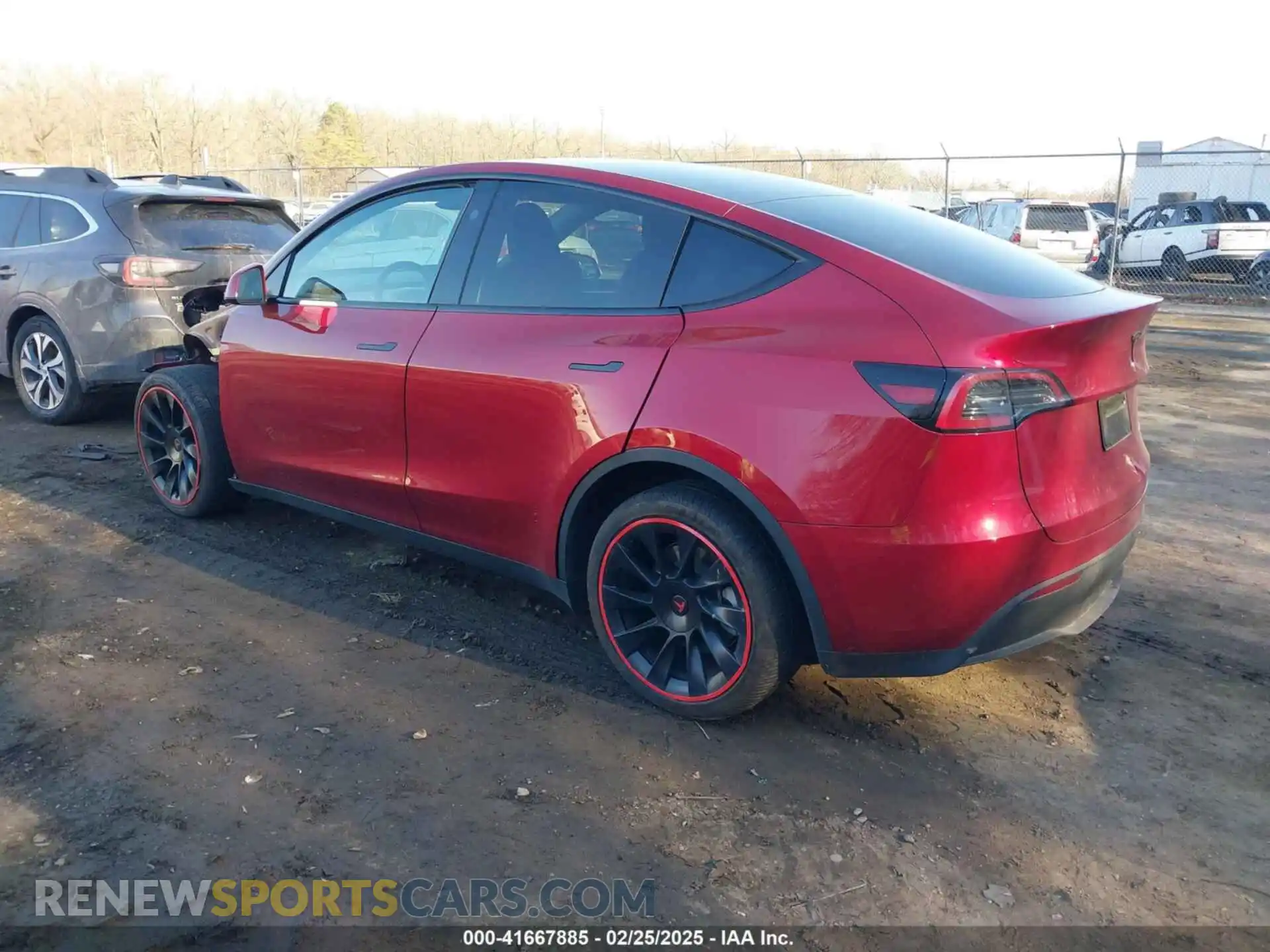 3 Photograph of a damaged car 7SAYGDEEXRA264447 TESLA MODEL Y 2024