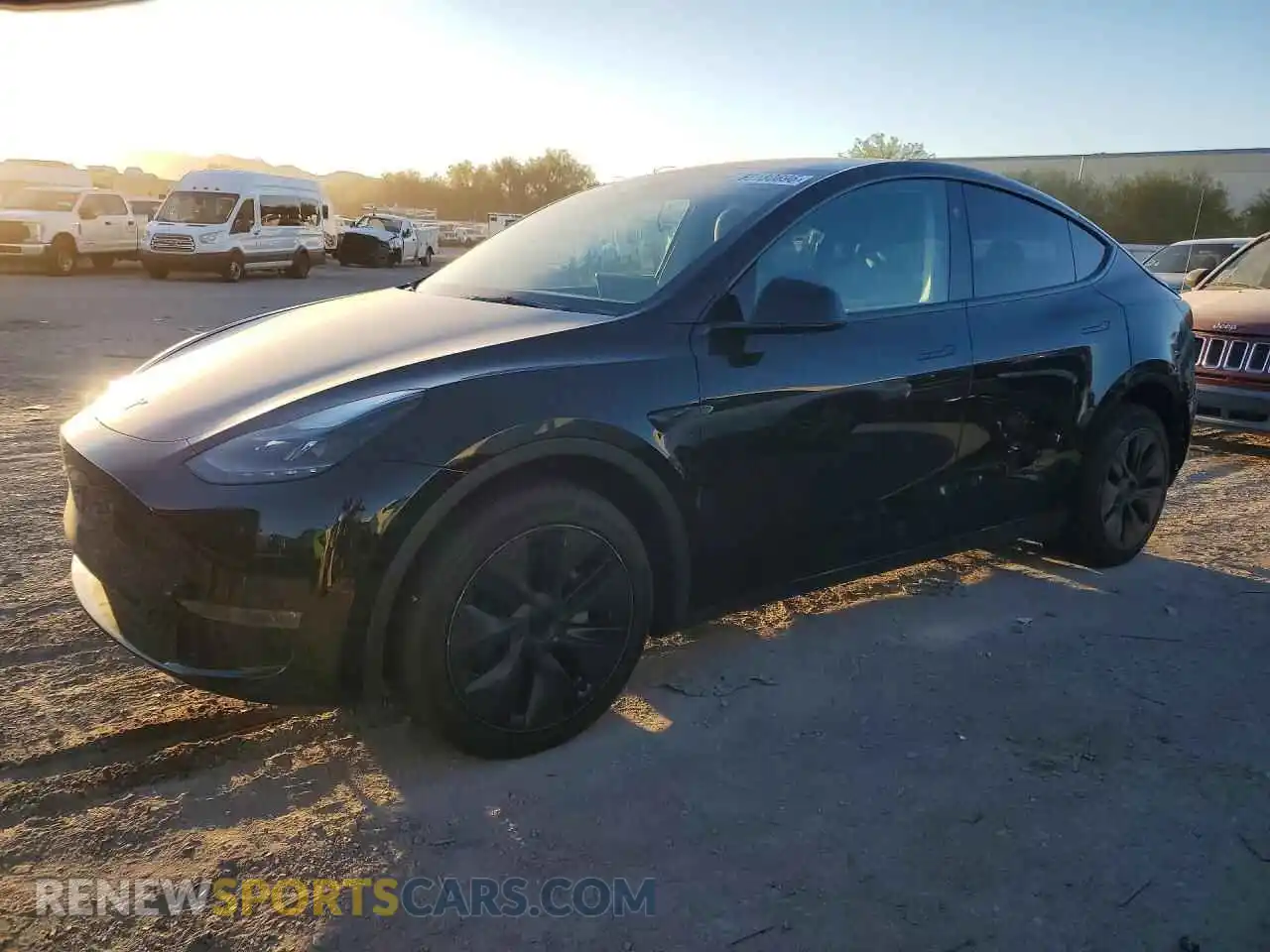 1 Фотография поврежденного автомобиля 7SAYGDEEXRA291261 TESLA MODEL Y 2024
