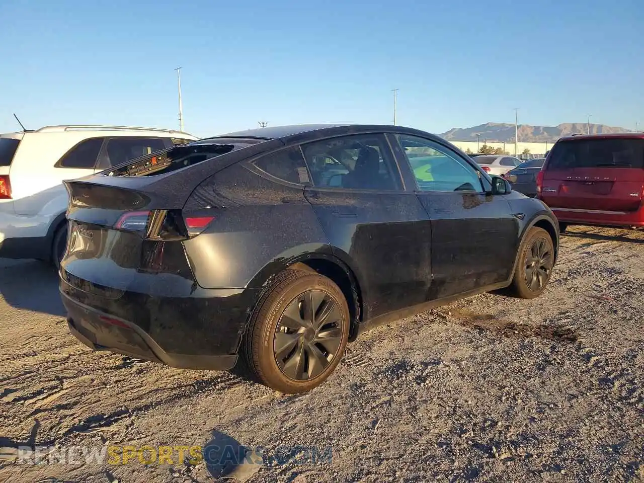 3 Фотография поврежденного автомобиля 7SAYGDEEXRA291261 TESLA MODEL Y 2024