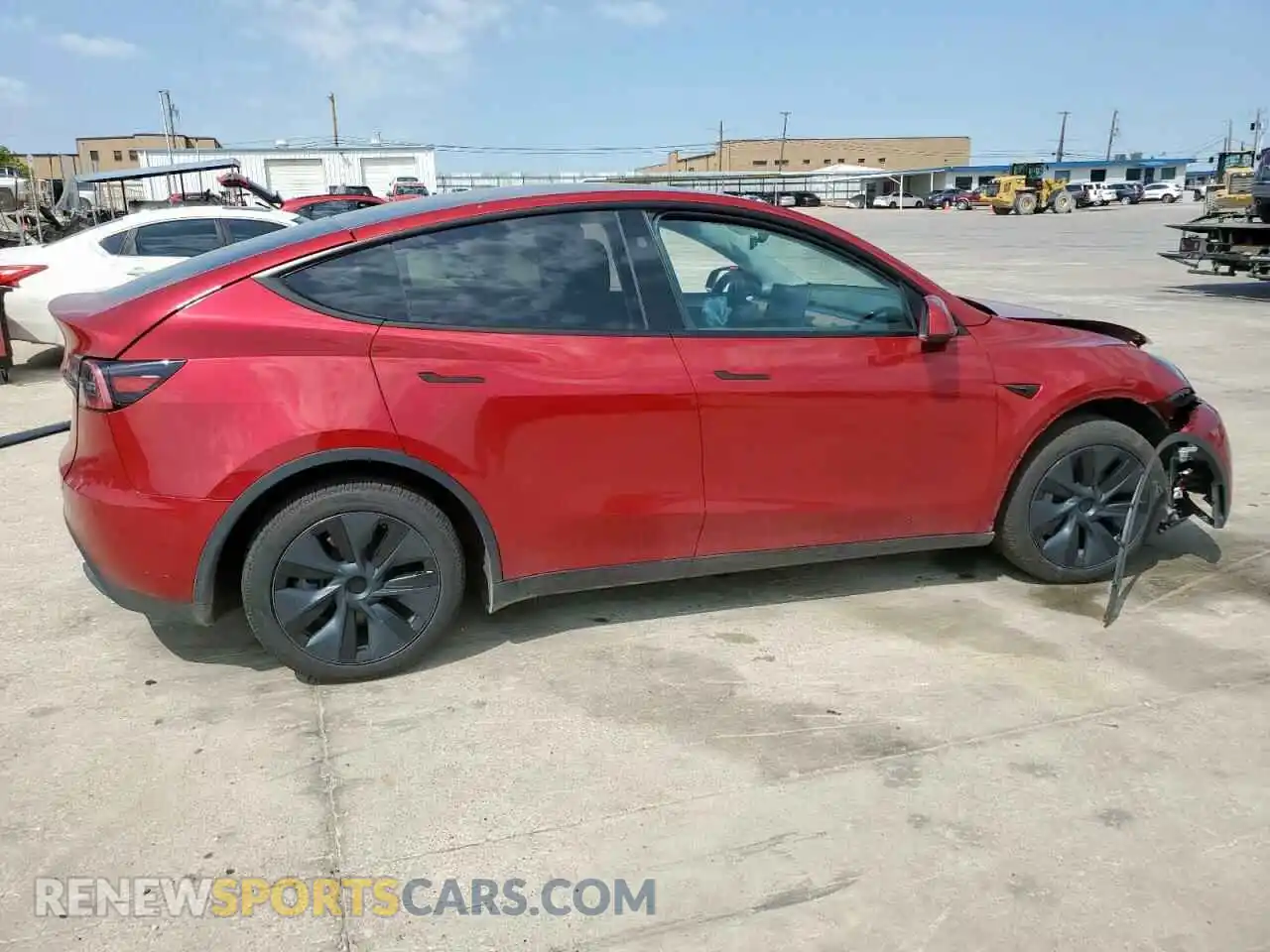 3 Photograph of a damaged car 7SAYGDEEXRA326977 TESLA MODEL Y 2024