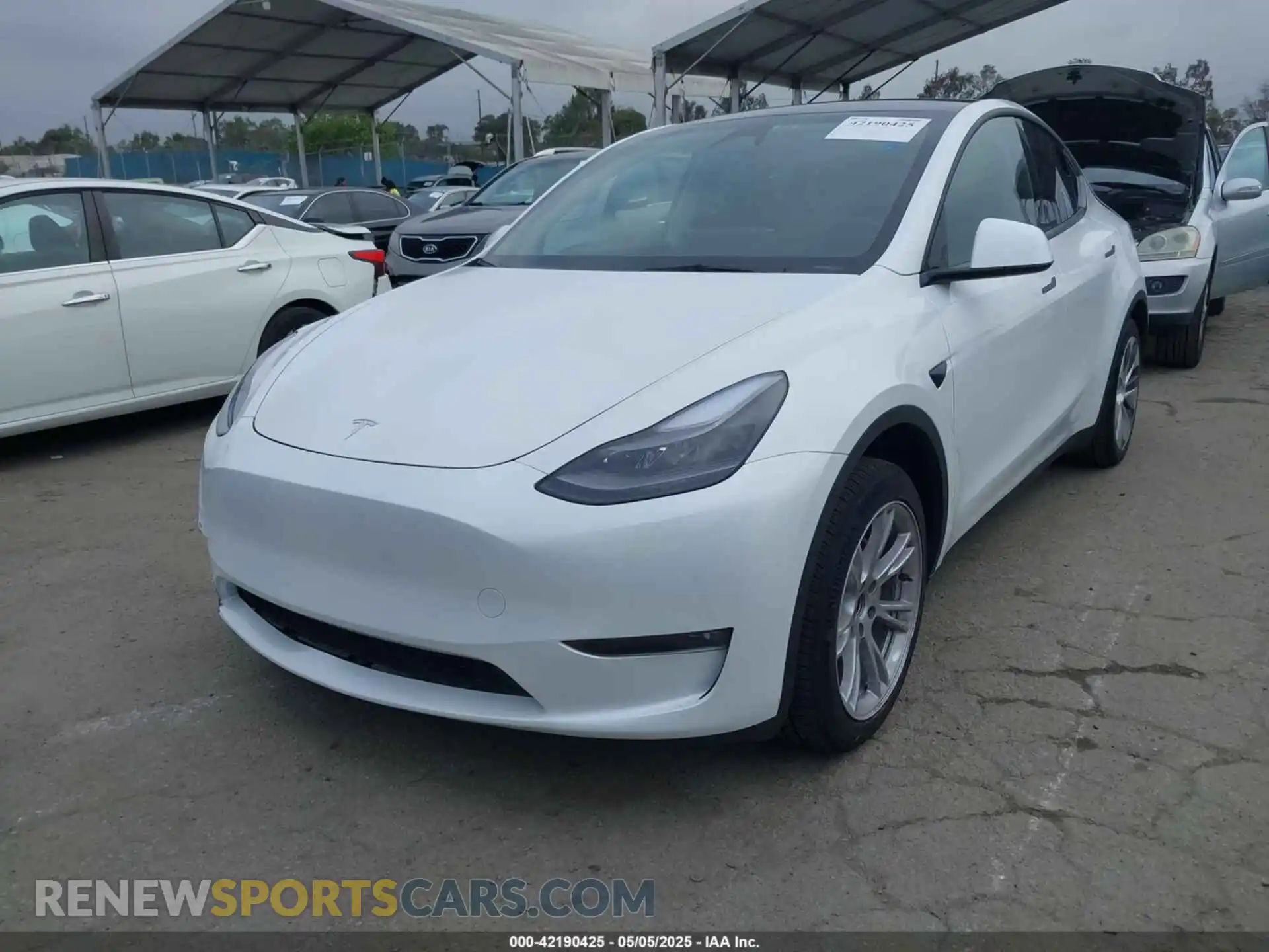 2 Photograph of a damaged car 7SAYGDEEXRF059620 TESLA MODEL Y 2024
