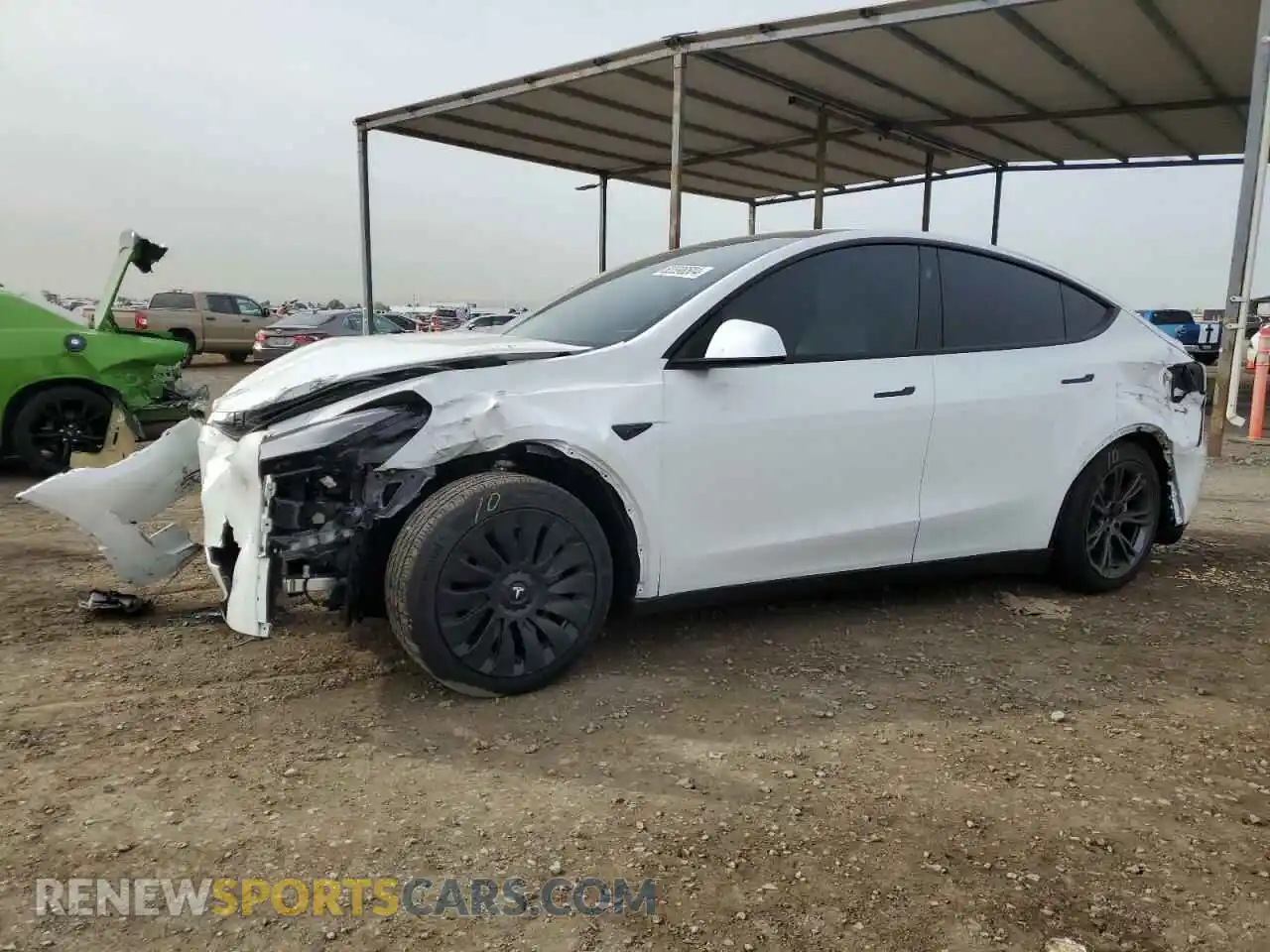 1 fotografías del automóvil dañado 7SAYGDEEXRF104913 TESLA MODEL Y 2024