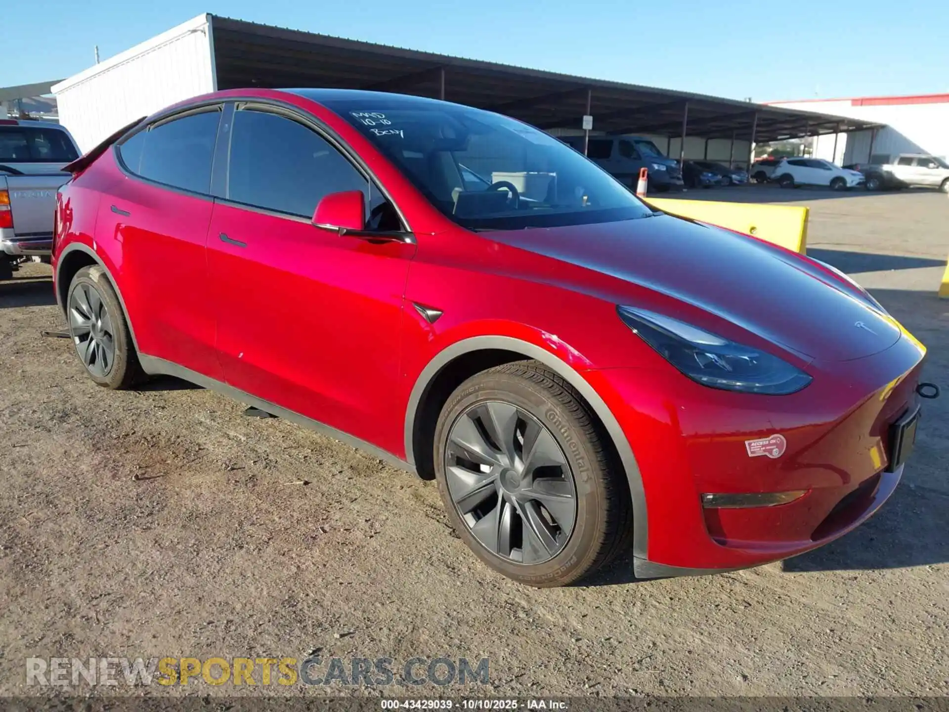 1 Photograph of a damaged car 7SAYGDEEXRF191471 TESLA MODEL Y 2024