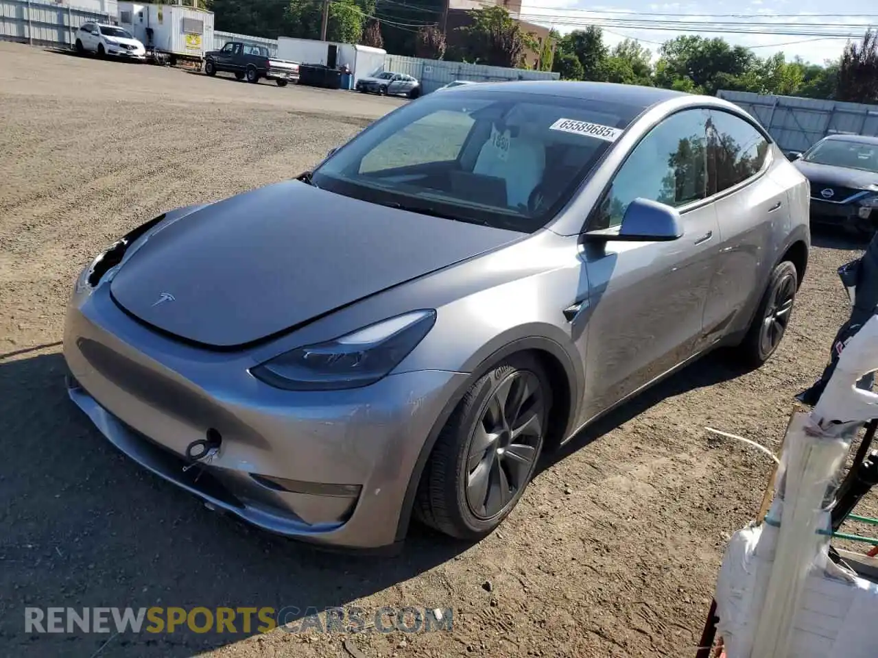 1 Photograph of a damaged car 7SAYGDEEXRF193141 TESLA MODEL Y 2024