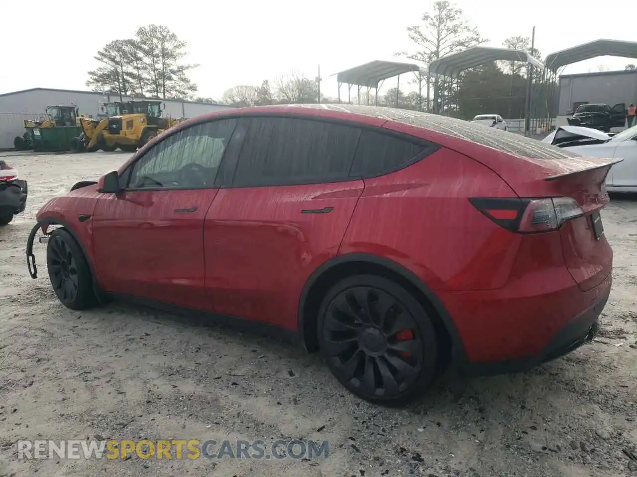 2 Photograph of a damaged car 7SAYGDEF0RA265342 TESLA MODEL Y 2024