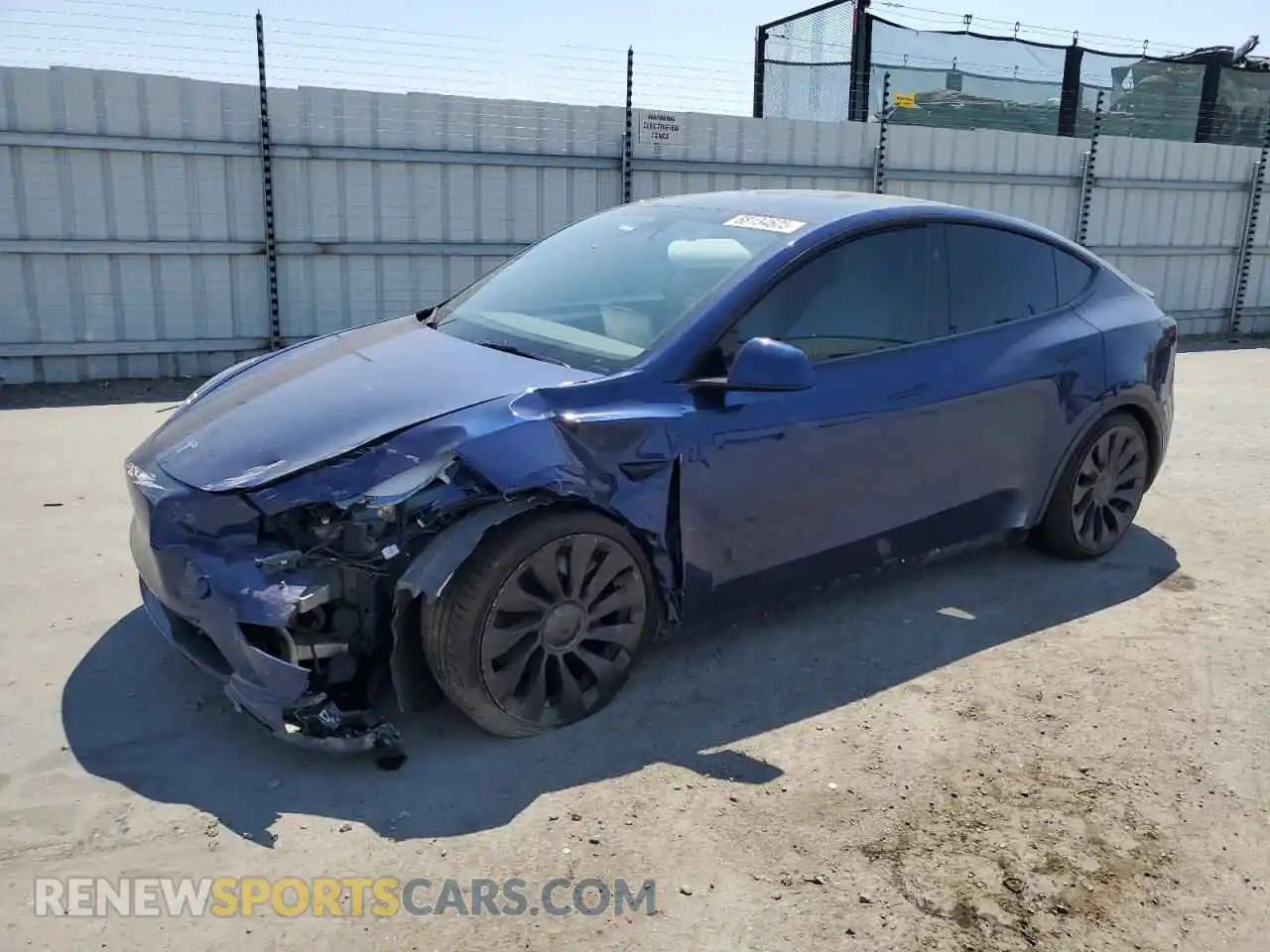 1 Photograph of a damaged car 7SAYGDEF0RF049560 TESLA MODEL Y 2024