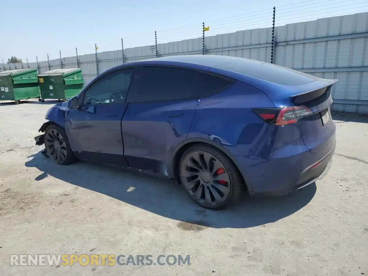 2 Photograph of a damaged car 7SAYGDEF0RF049560 TESLA MODEL Y 2024