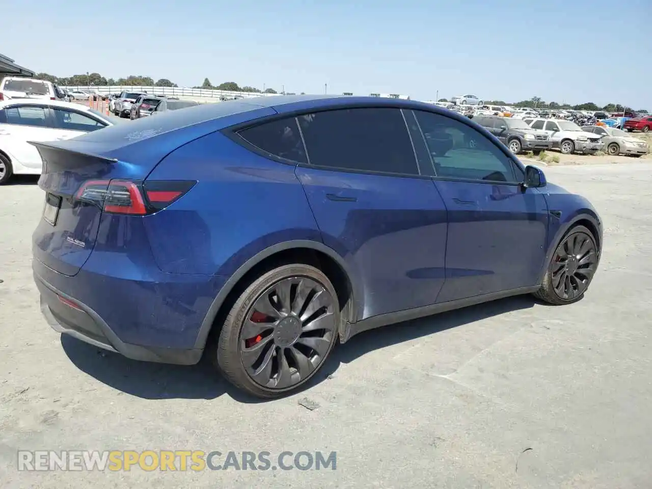 3 Photograph of a damaged car 7SAYGDEF0RF049560 TESLA MODEL Y 2024