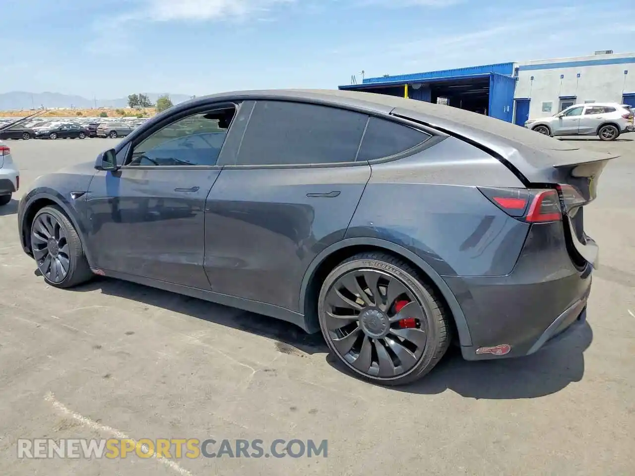 2 Photograph of a damaged car 7SAYGDEF0RF063930 TESLA MODEL Y 2024