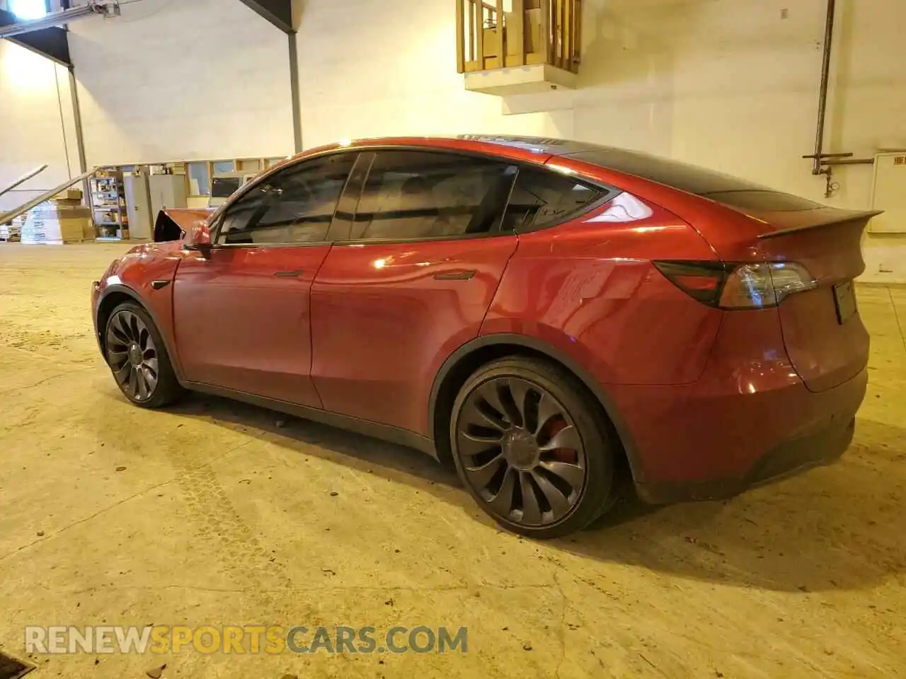 2 Photograph of a damaged car 7SAYGDEF0RF080050 TESLA MODEL Y 2024