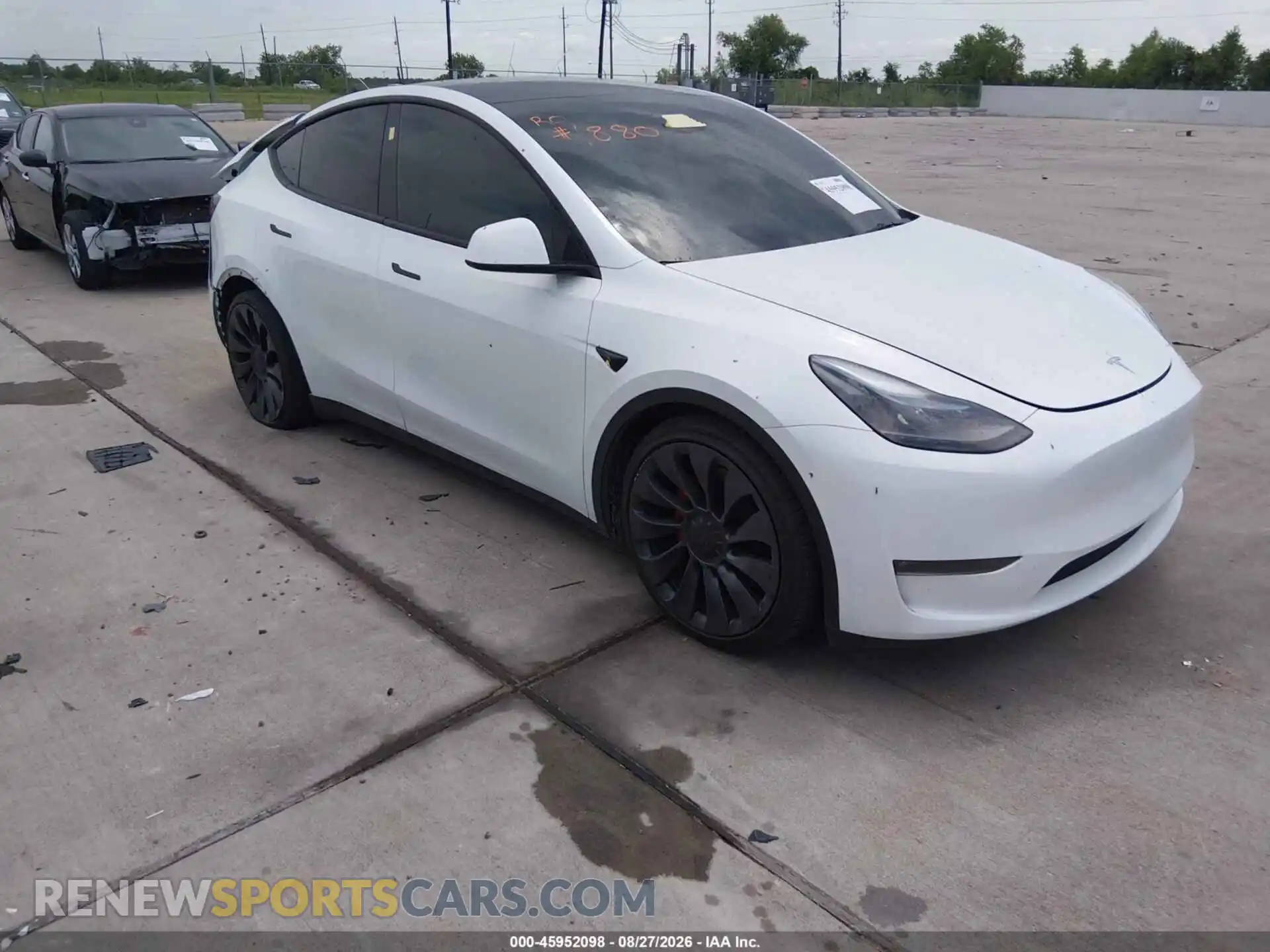 1 Фотография поврежденного автомобиля 7SAYGDEF1RA269349 TESLA MODEL Y 2024