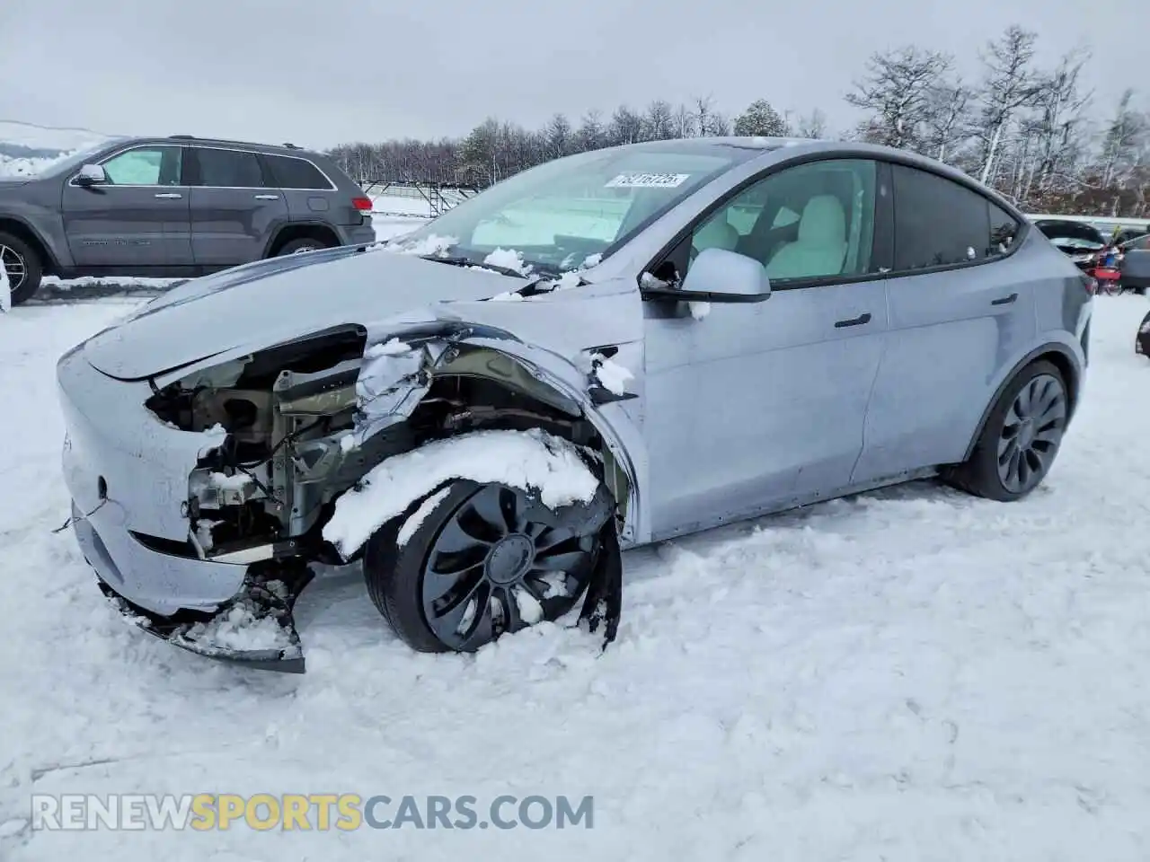 1 fotografías del automóvil dañado 7SAYGDEF1RA294557 TESLA MODEL Y 2024