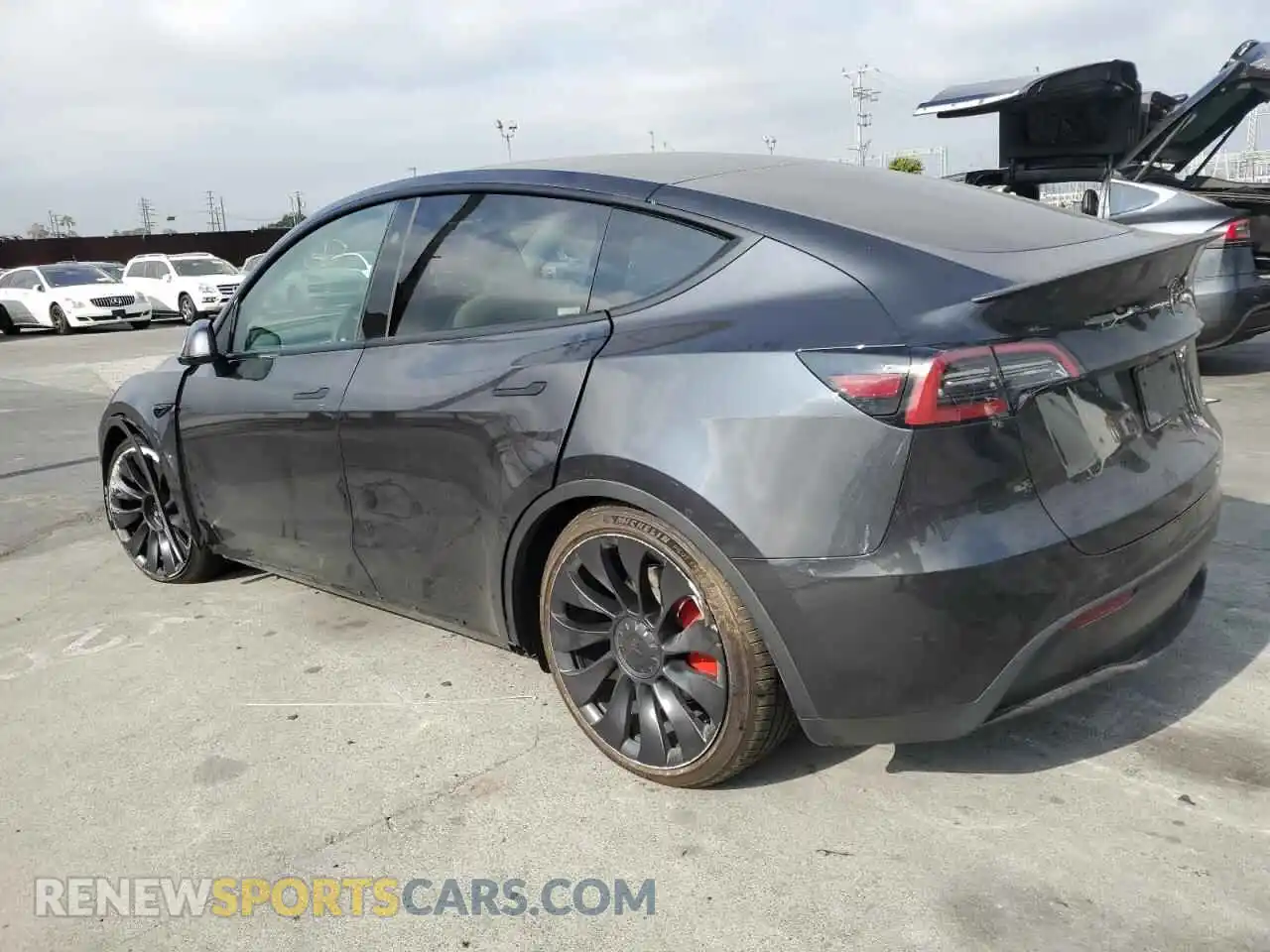 2 Photograph of a damaged car 7SAYGDEF1RF020956 TESLA MODEL Y 2024