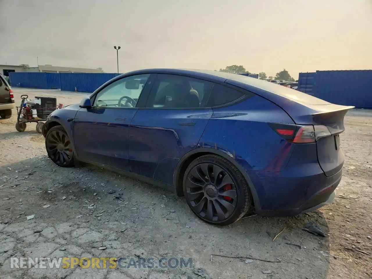 2 Фотография поврежденного автомобиля 7SAYGDEF1RF027907 TESLA MODEL Y 2024