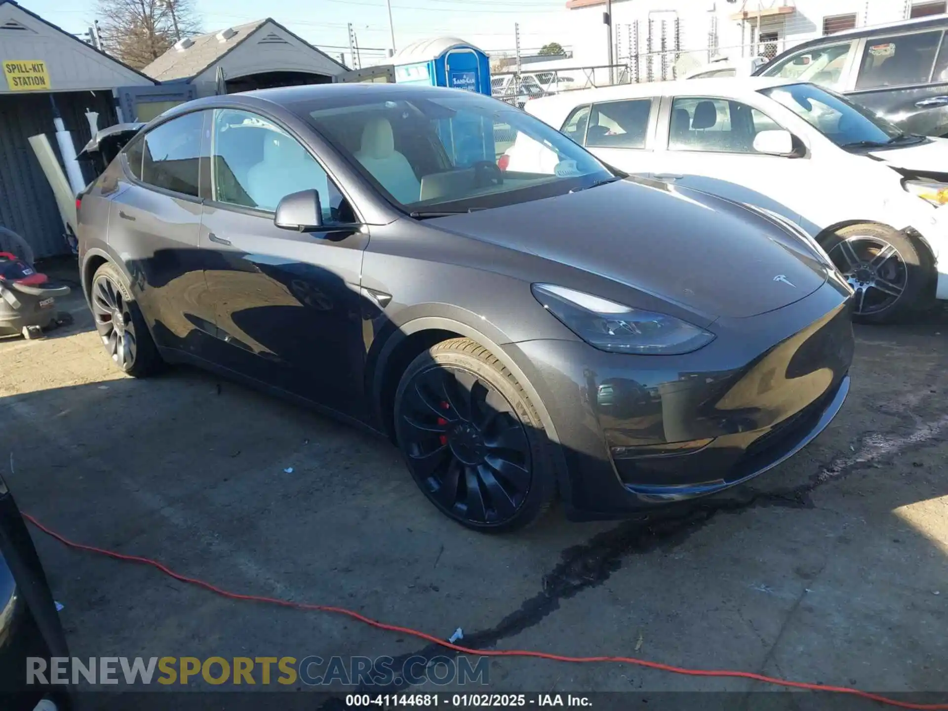 1 Photograph of a damaged car 7SAYGDEF1RF040821 TESLA MODEL Y 2024