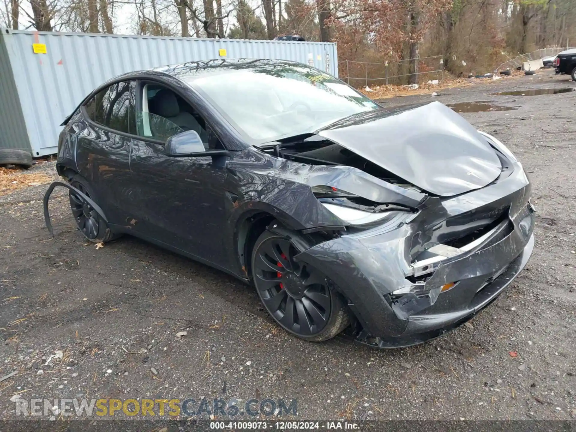 1 Photograph of a damaged car 7SAYGDEF2RF186709 TESLA MODEL Y 2024