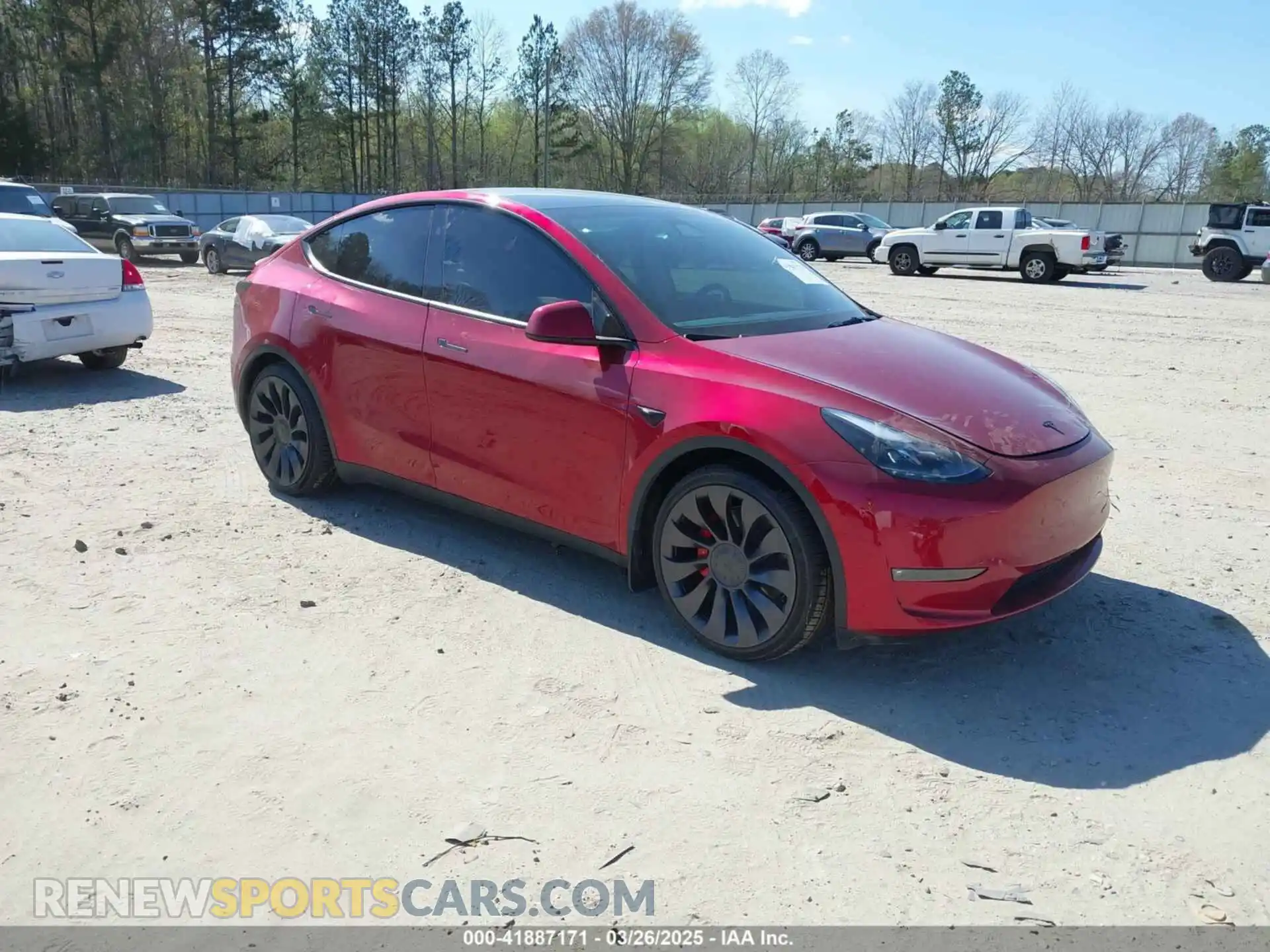 1 Фотография поврежденного автомобиля 7SAYGDEF3RF039928 TESLA MODEL Y 2024