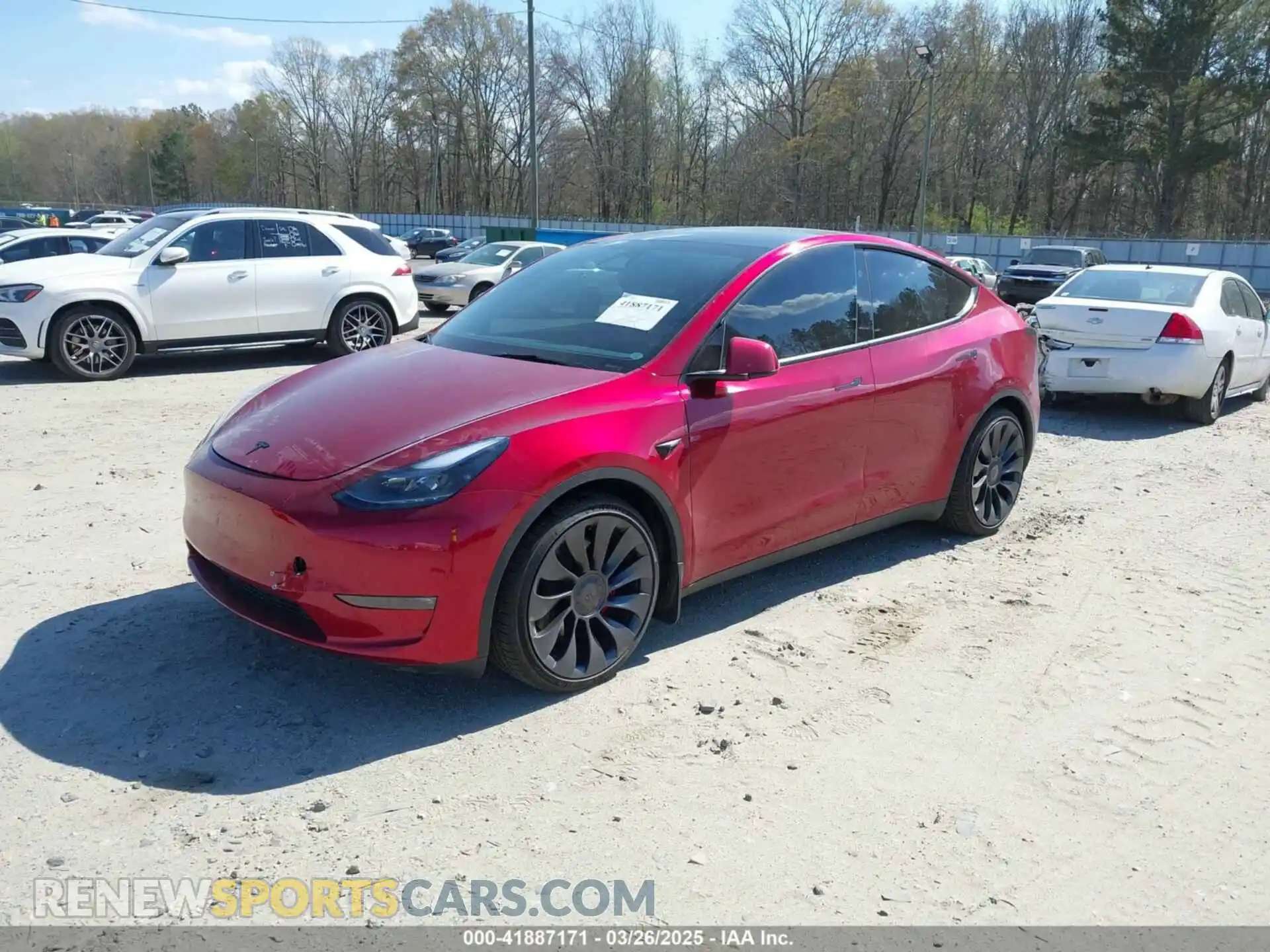 2 Фотография поврежденного автомобиля 7SAYGDEF3RF039928 TESLA MODEL Y 2024