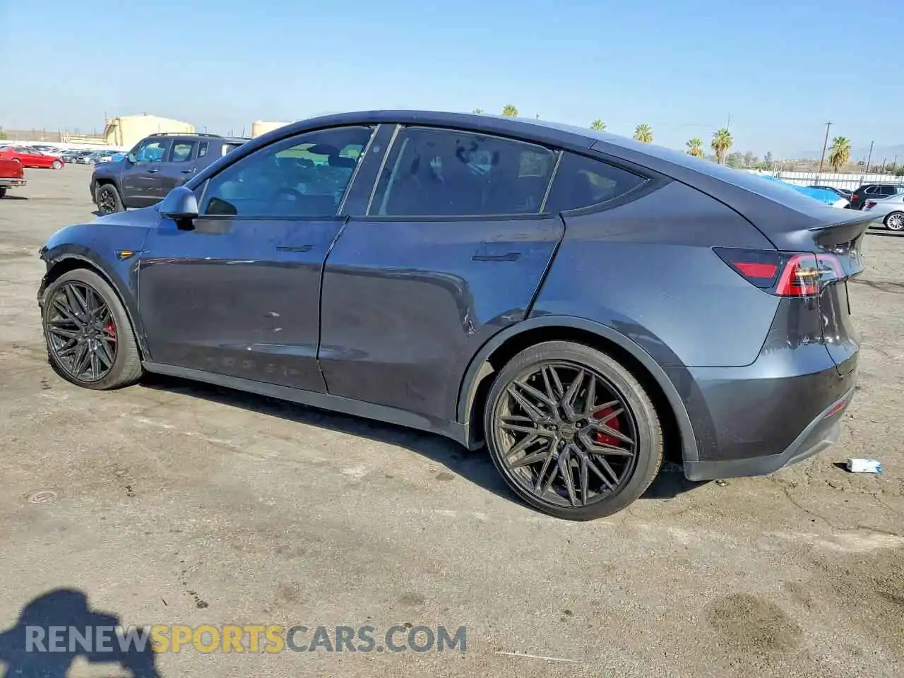 2 Photograph of a damaged car 7SAYGDEF5RF053703 TESLA MODEL Y 2024