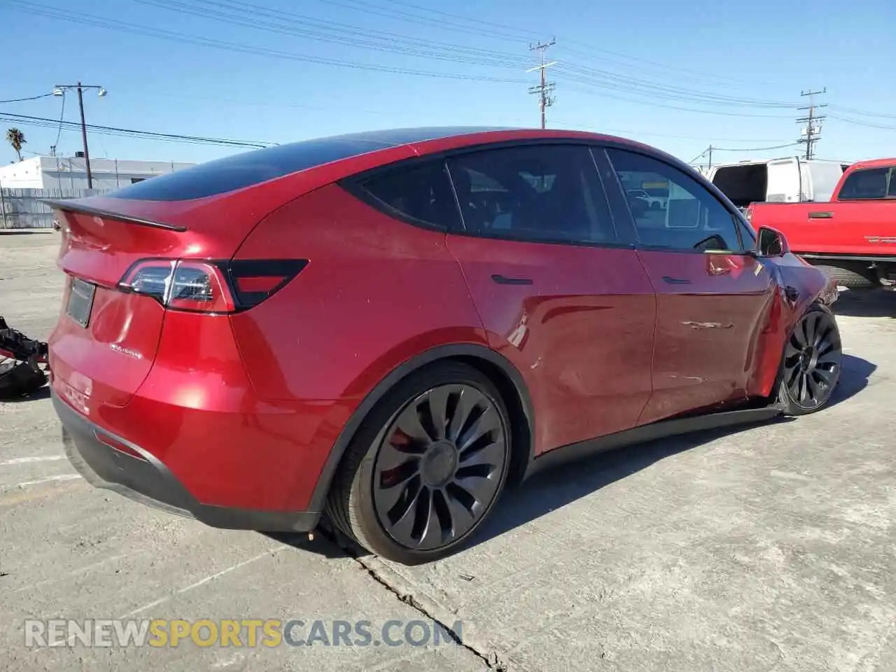 3 Фотография поврежденного автомобиля 7SAYGDEF5RF085051 TESLA MODEL Y 2024