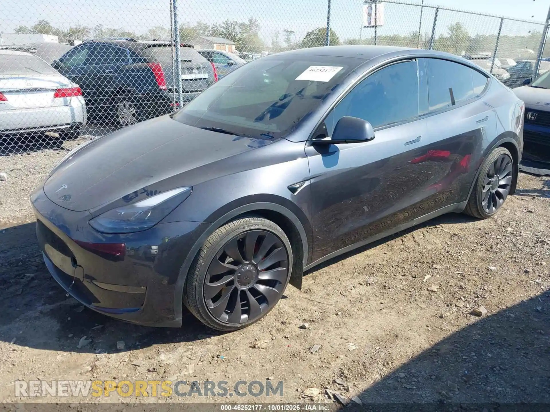 2 Photograph of a damaged car 7SAYGDEF6RA303091 TESLA MODEL Y 2024