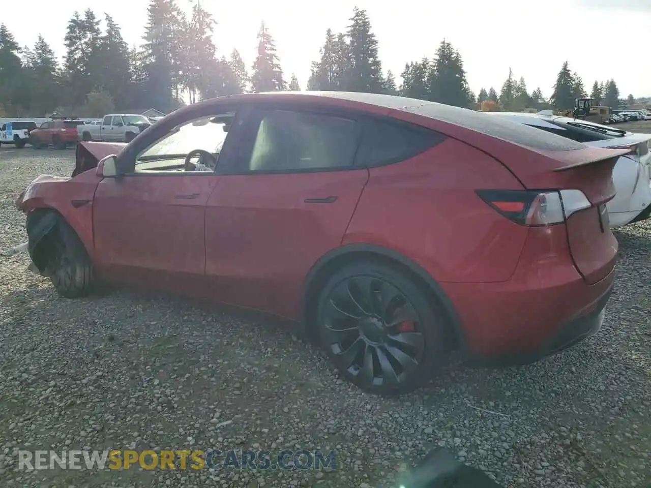 2 Photograph of a damaged car 7SAYGDEF6RF104853 TESLA MODEL Y 2024