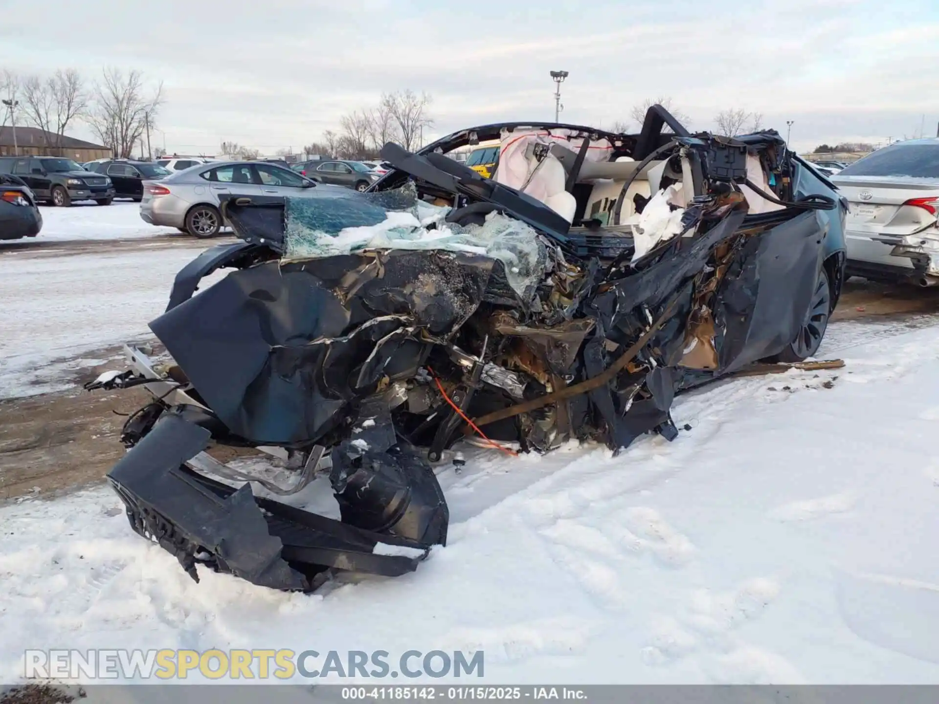 2 Фотография поврежденного автомобиля 7SAYGDEF6RF157939 TESLA MODEL Y 2024