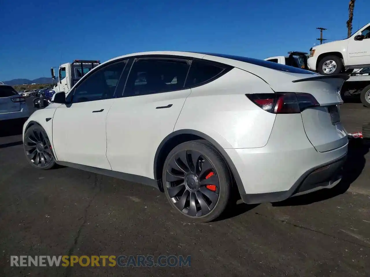 2 Photograph of a damaged car 7SAYGDEF6RF167502 TESLA MODEL Y 2024