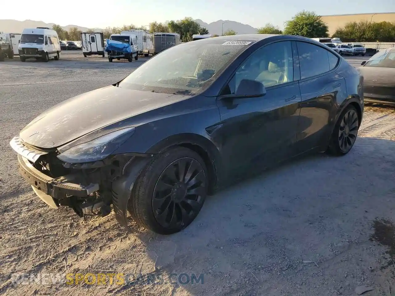 1 Фотография поврежденного автомобиля 7SAYGDEF6RF177530 TESLA MODEL Y 2024