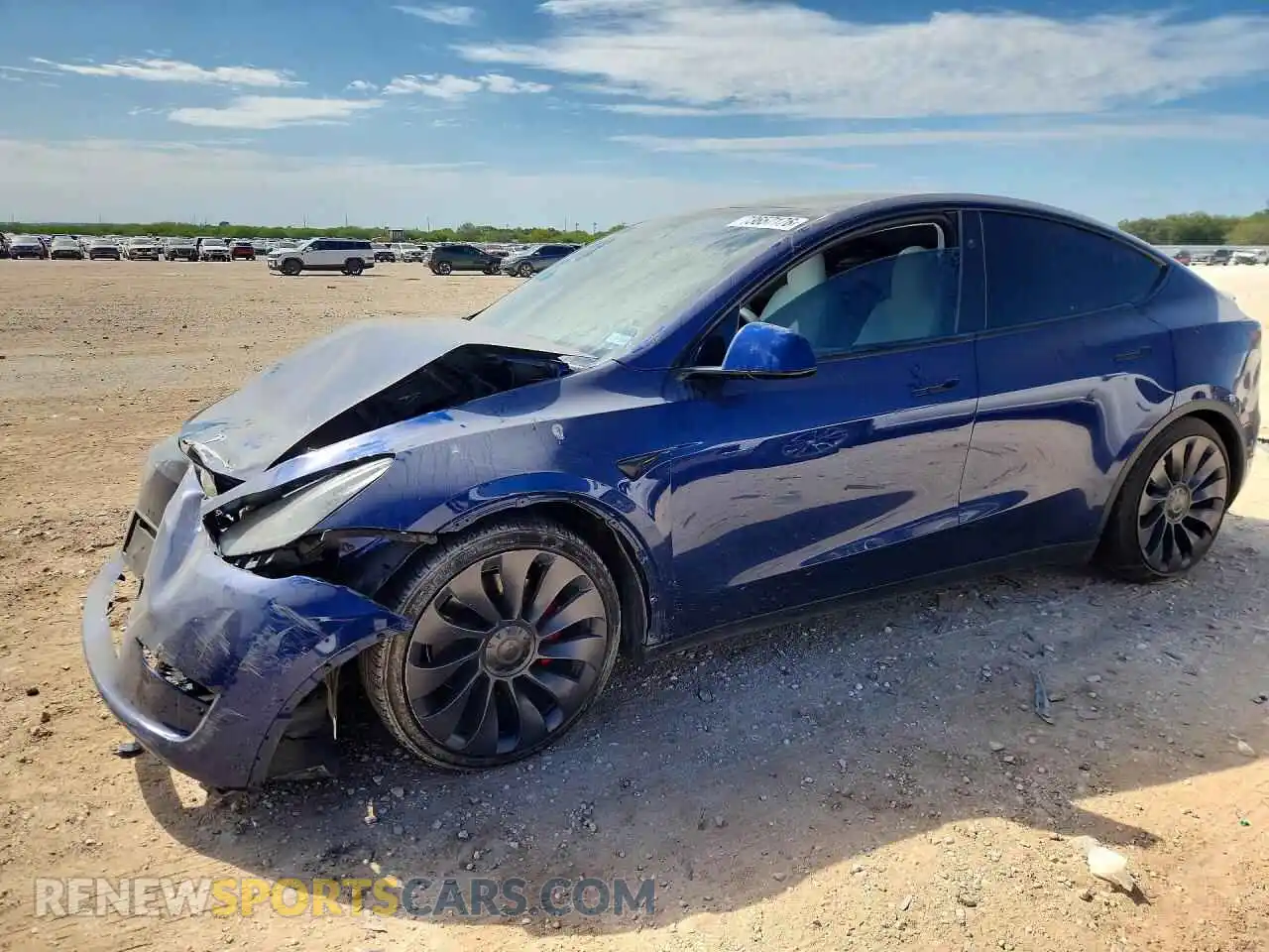 1 fotografías del automóvil dañado 7SAYGDEF7RF049250 TESLA MODEL Y 2024