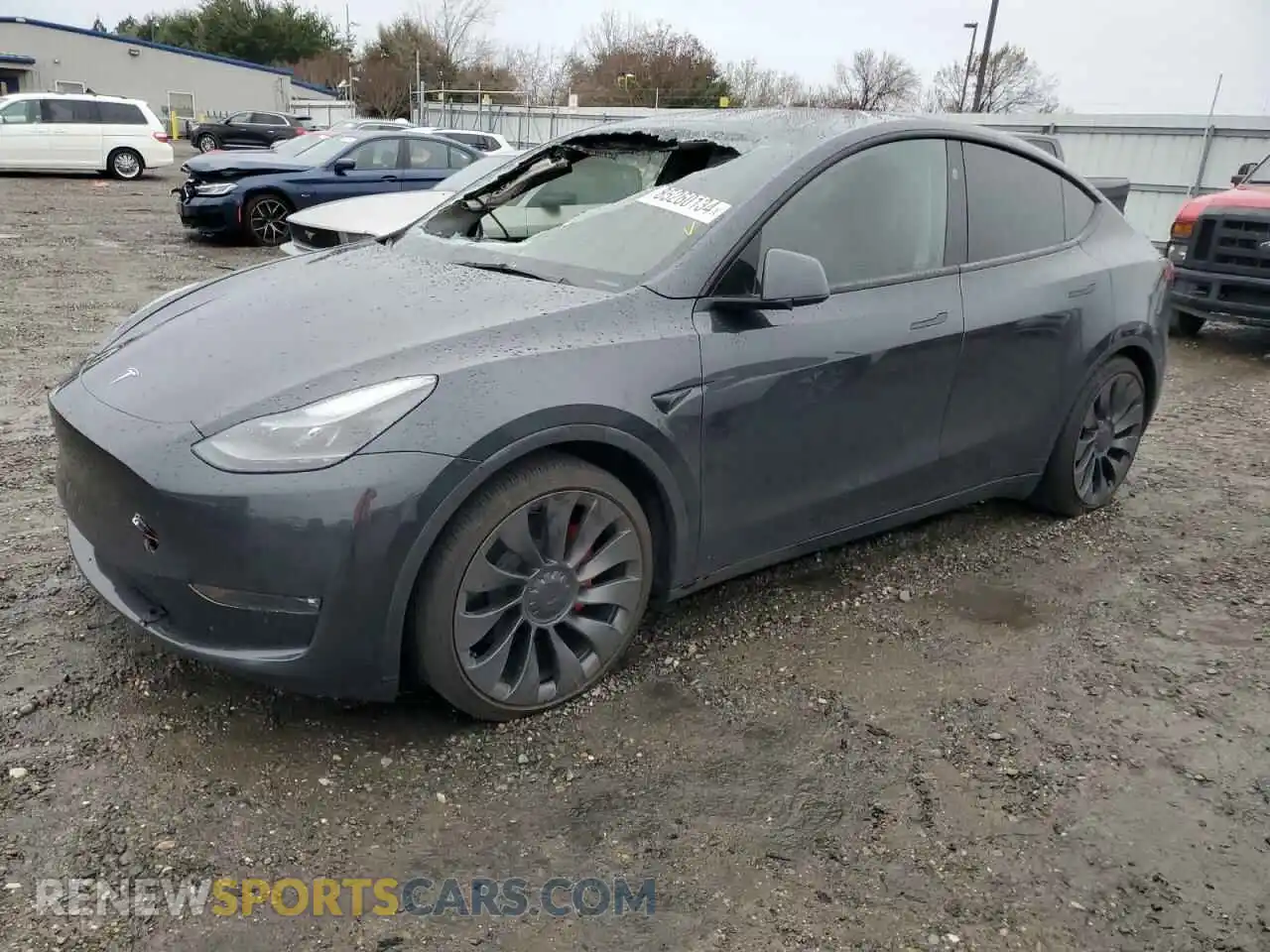 1 fotografías del automóvil dañado 7SAYGDEF7RF077002 TESLA MODEL Y 2024