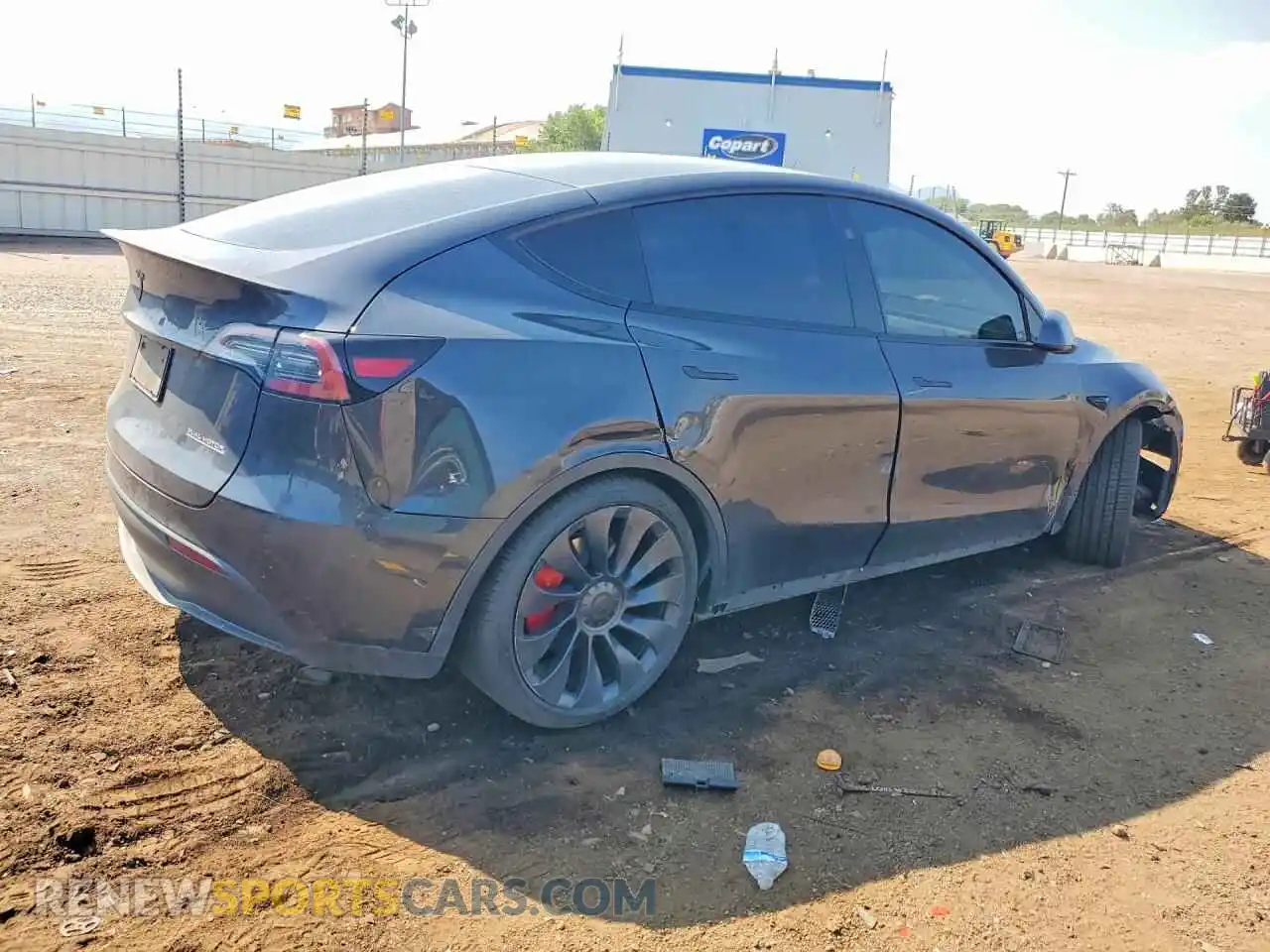 3 Фотография поврежденного автомобиля 7SAYGDEF8RF050004 TESLA MODEL Y 2024