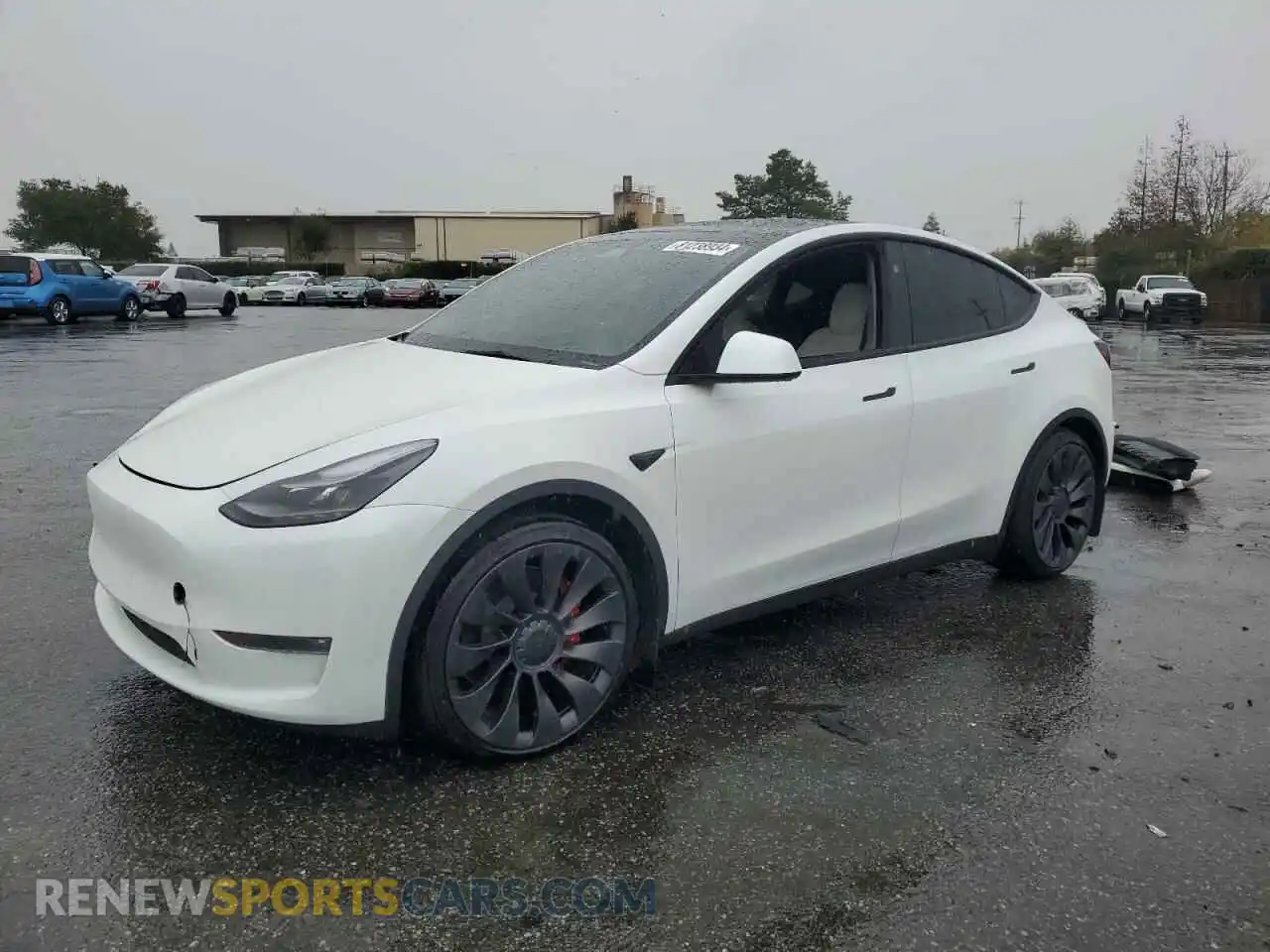 1 Photograph of a damaged car 7SAYGDEF9RF094562 TESLA MODEL Y 2024
