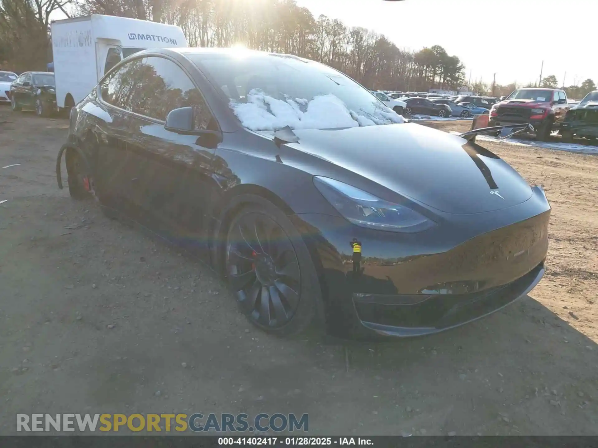 1 fotografías del automóvil dañado 7SAYGDEFXRA282830 TESLA MODEL Y 2024
