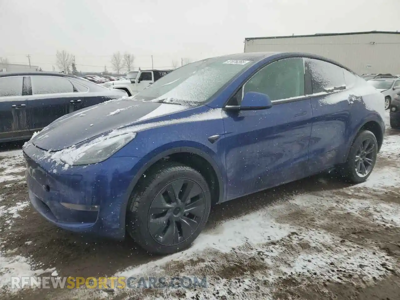 1 Photograph of a damaged car LRWYGDEE3RC661444 TESLA MODEL Y 2024