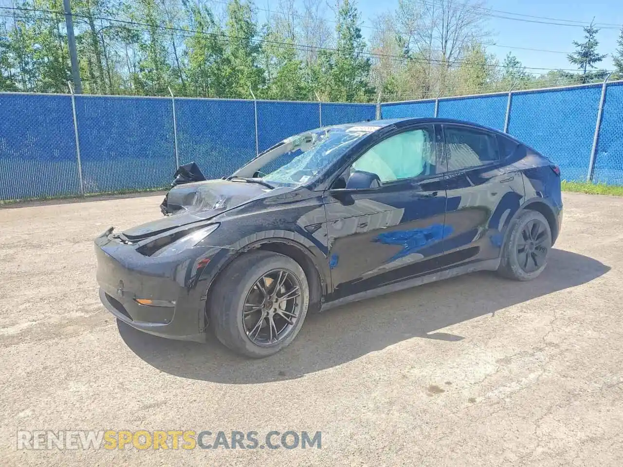 1 fotografías del automóvil dañado LRWYGDEE8RC670723 TESLA MODEL Y 2024