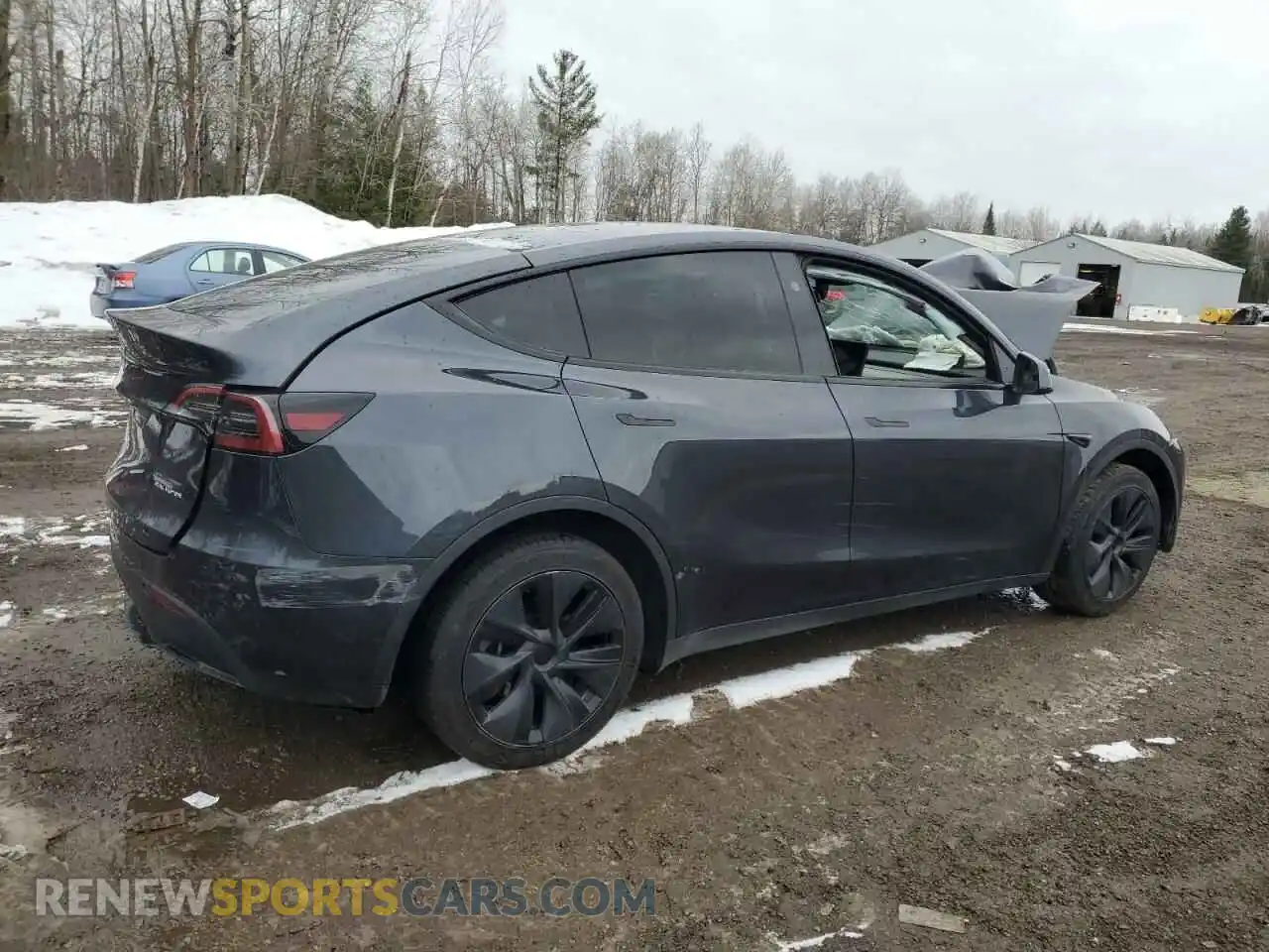 3 Photograph of a damaged car LRWYGDEE9RC639688 TESLA MODEL Y 2024